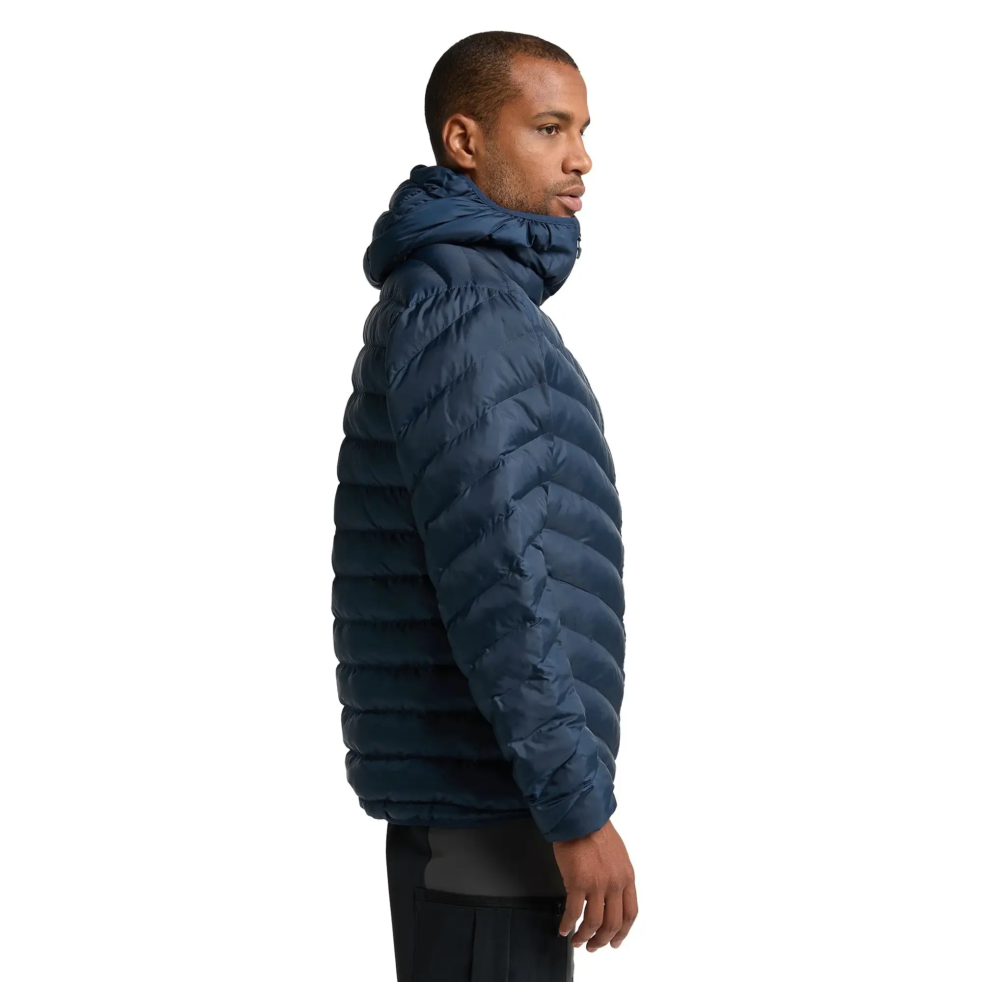 Product image 4 of 6 of Haglöfs Men's Särna Mimic Hood Insulated Jacket - Tarn Blue