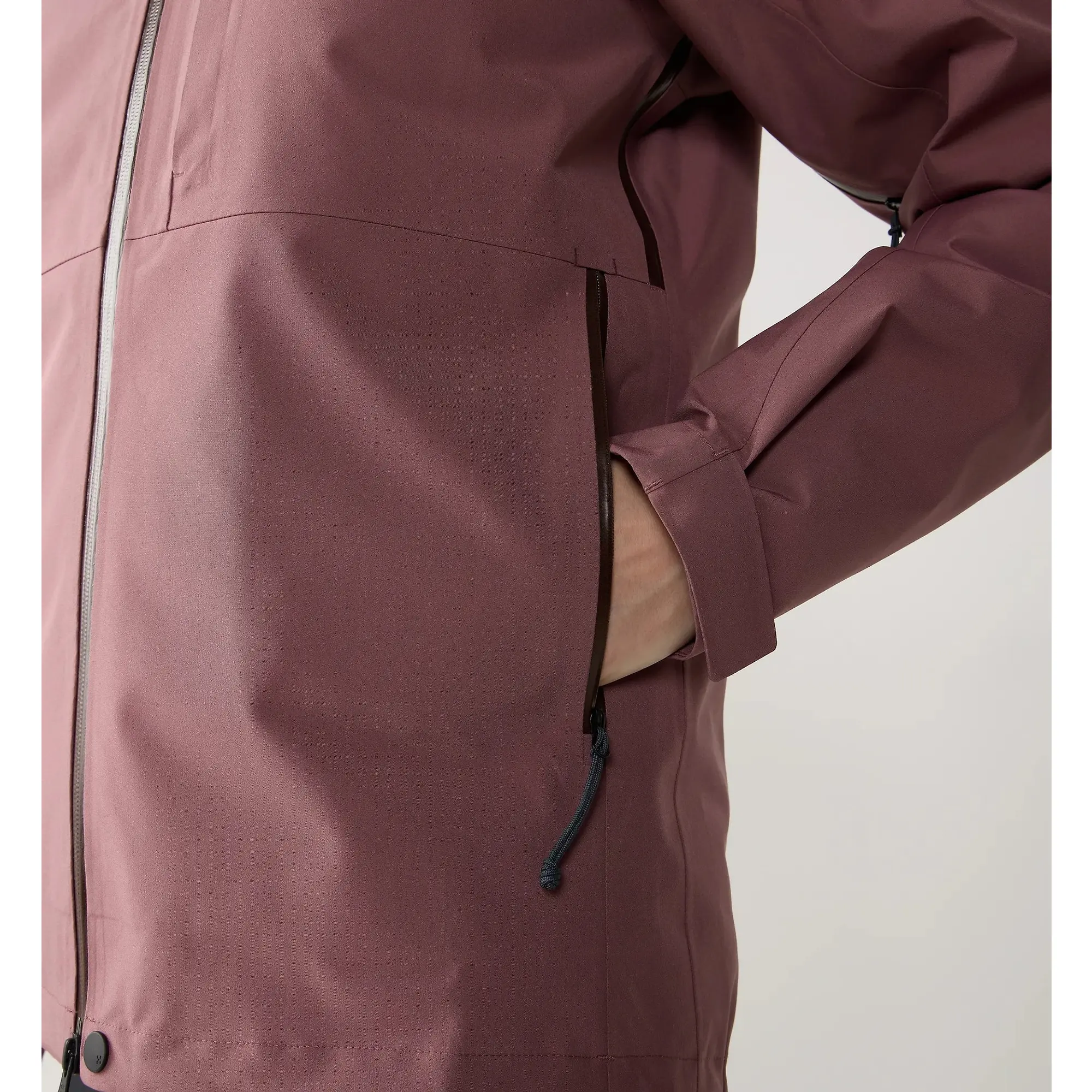 Product image 9 of 13 of Haglöfs Women's Front Proof II Waterproof Jacket - Misty Mauve