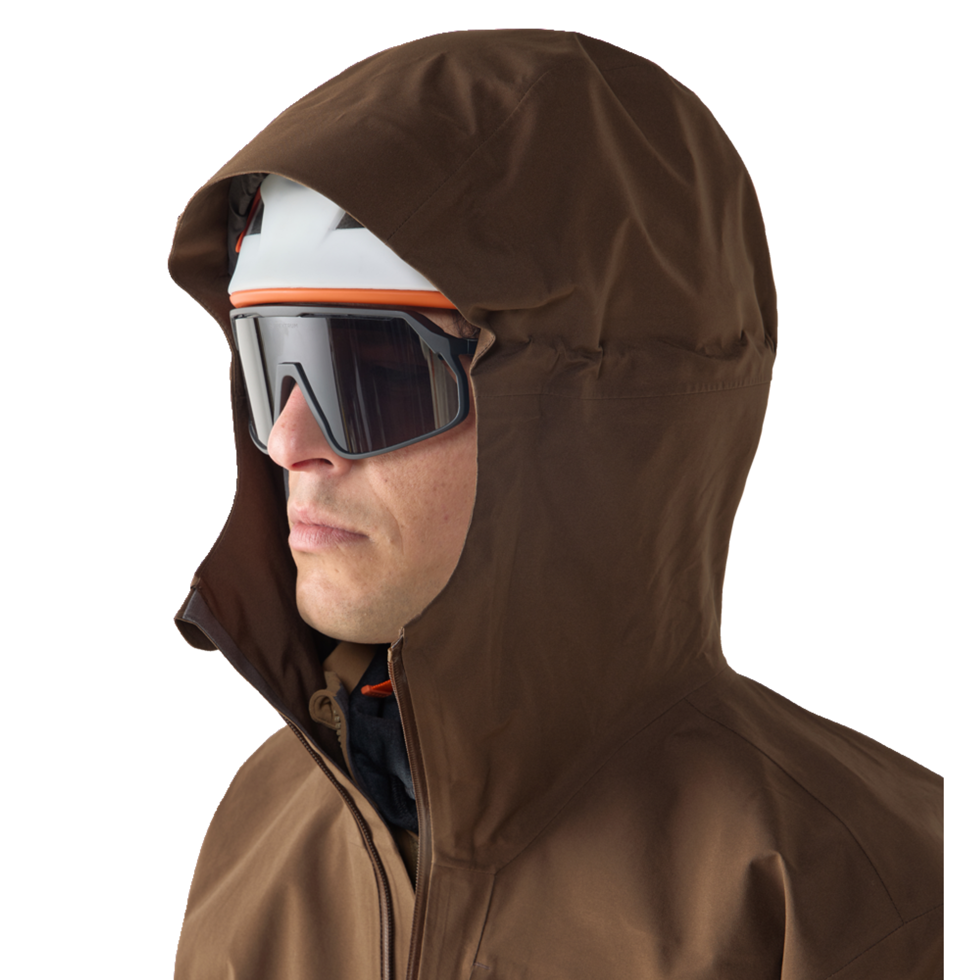 Haglöfs Men's Front Proof II Shell Jacket - Woodland Brown/Teak