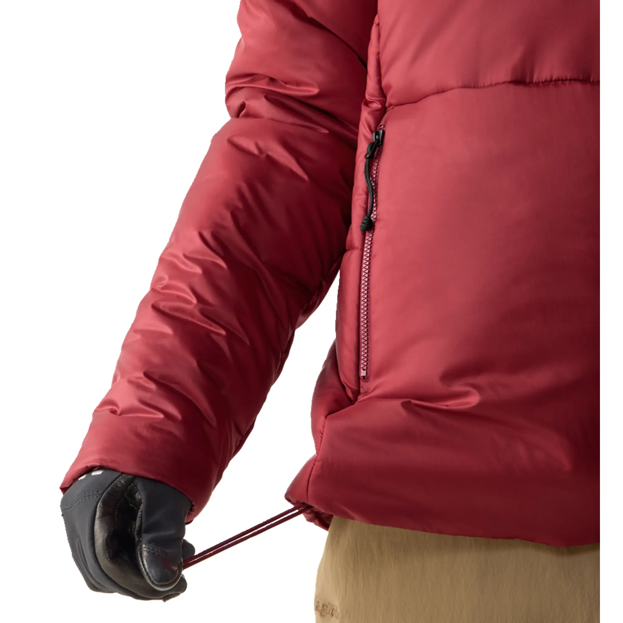 Product image 7 of 9 of Haglöfs Women's Breeze Mimic Hood Insulated Jacket - Carmine Red