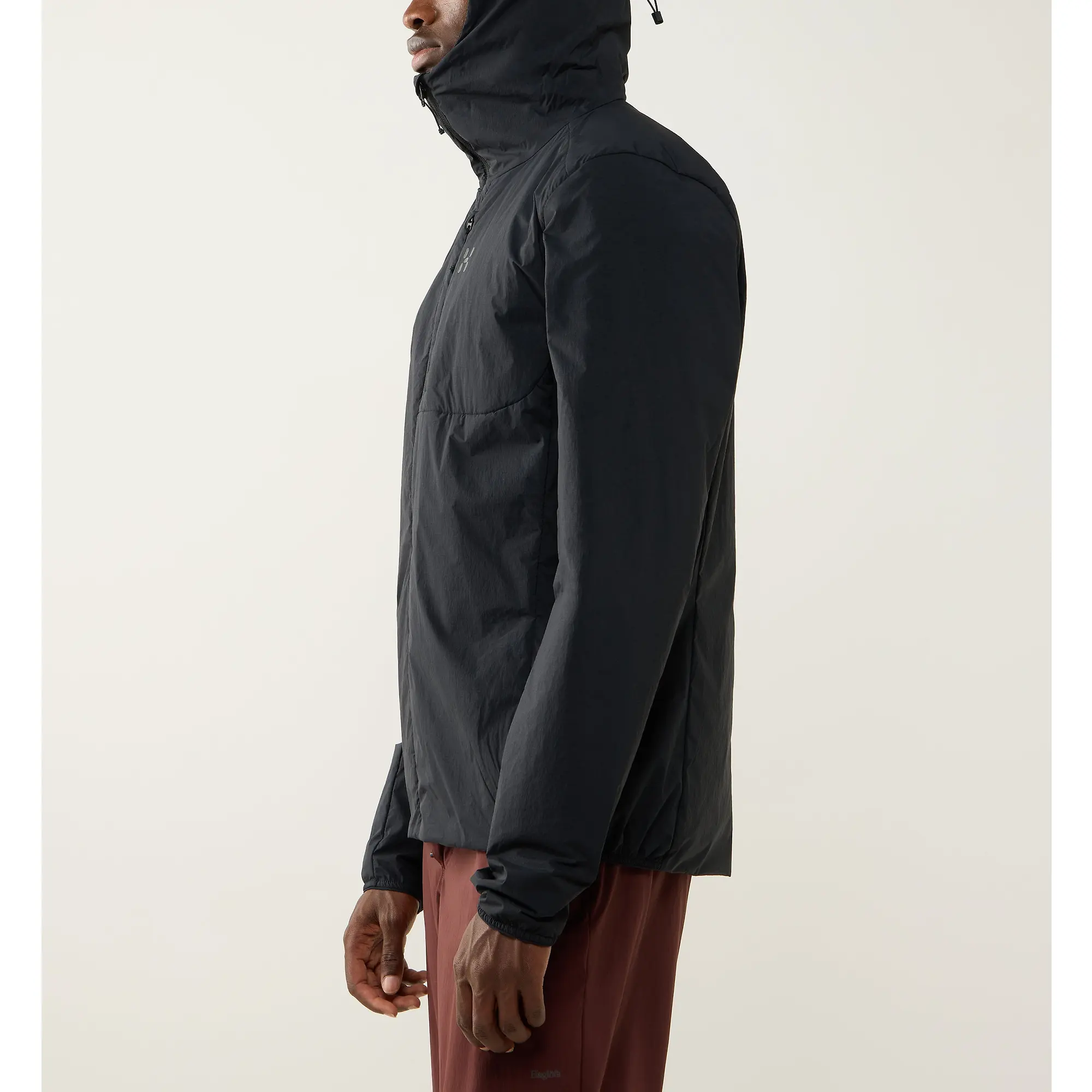 Product image 4 of 13 of Haglöfs Men's L.I.M Mimic Barrier Hood Insulated Jacket - True Black