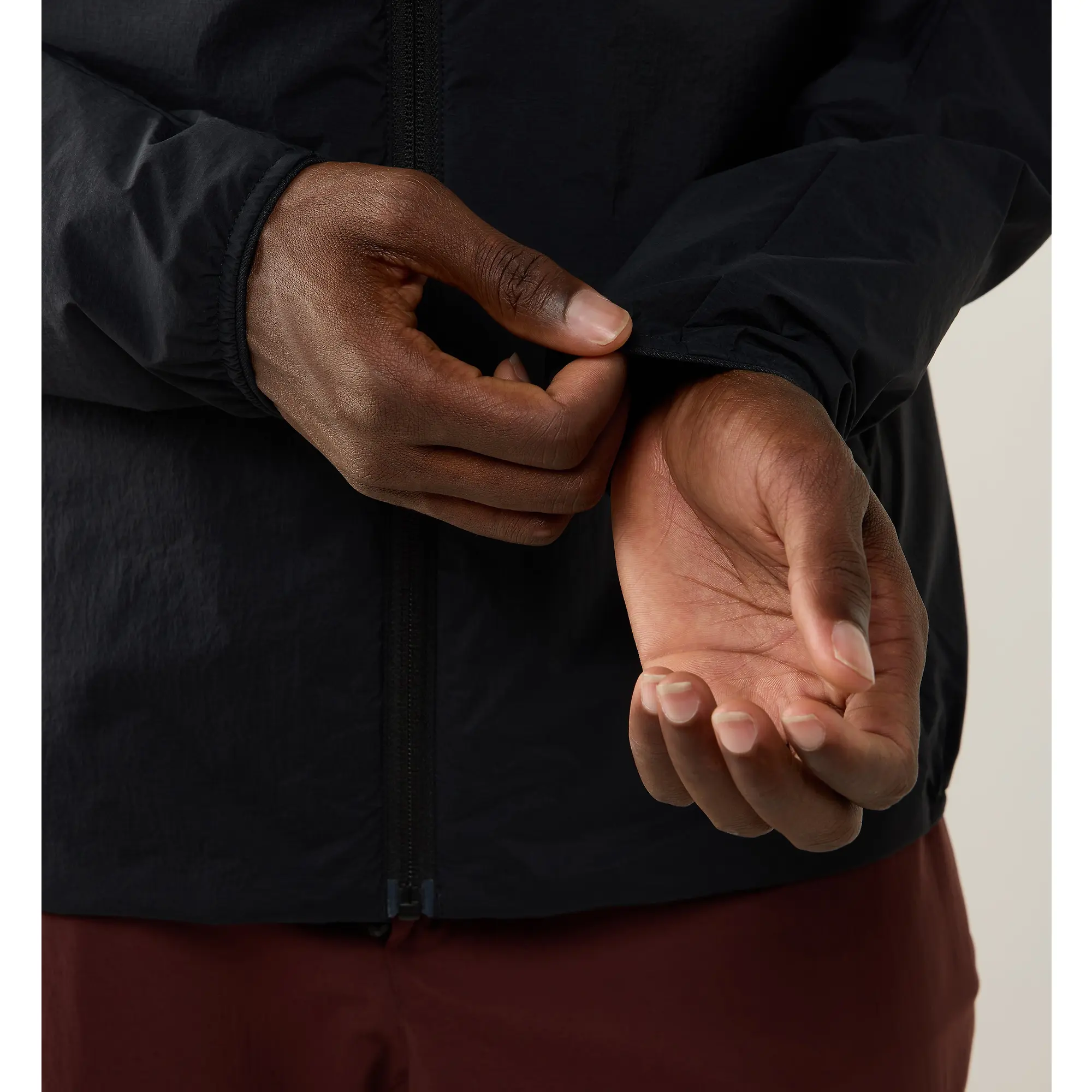 Product image 6 of 13 of Haglöfs Men's L.I.M Mimic Barrier Hood Insulated Jacket - True Black