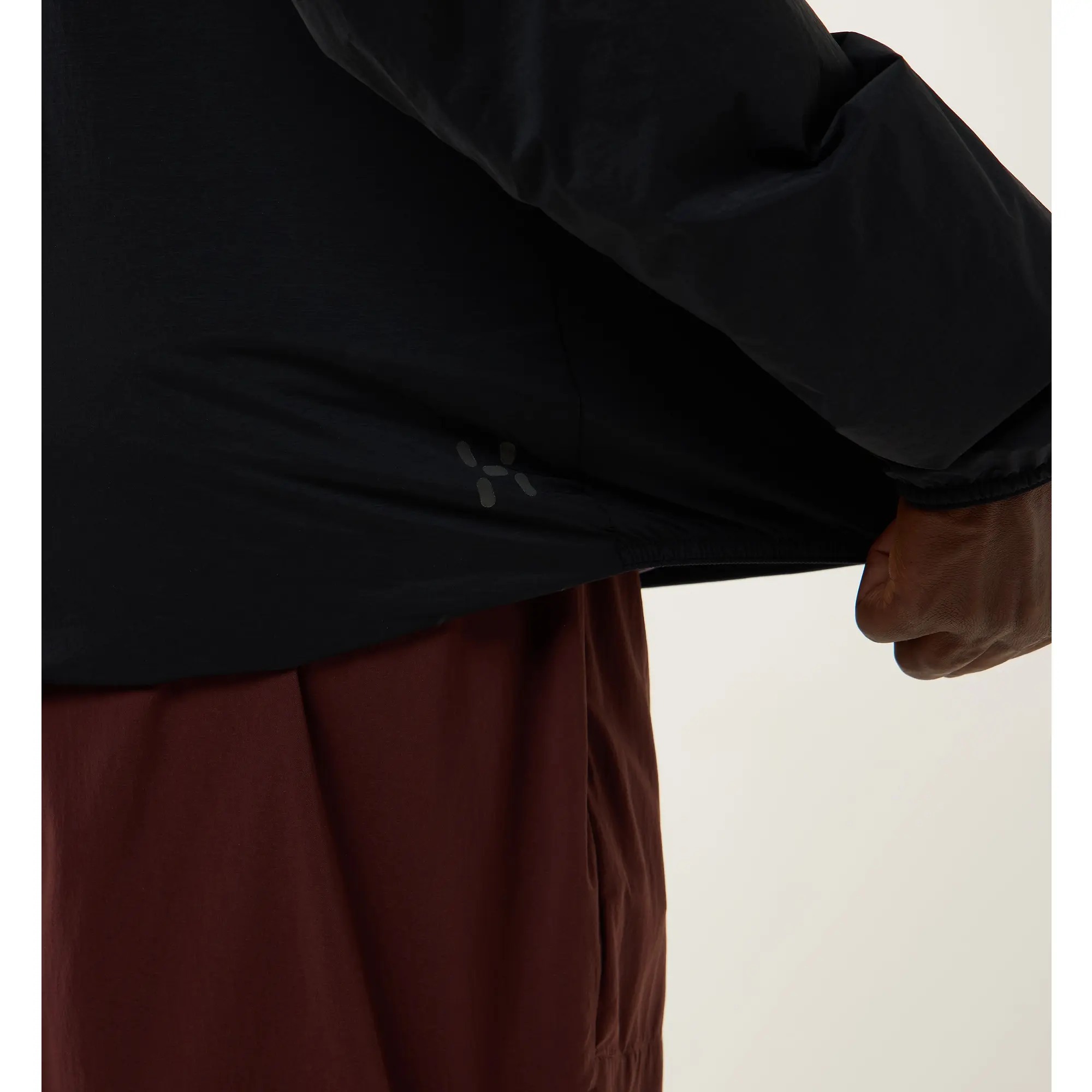 Product image 8 of 13 of Haglöfs Men's L.I.M Mimic Barrier Hood Insulated Jacket - True Black