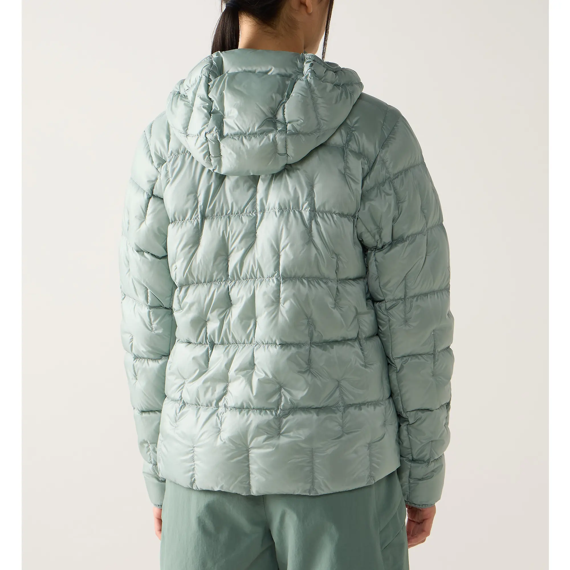 Product image 3 of 11 of Haglöfs Women's Hede Down Hood Jacket - Dew Green