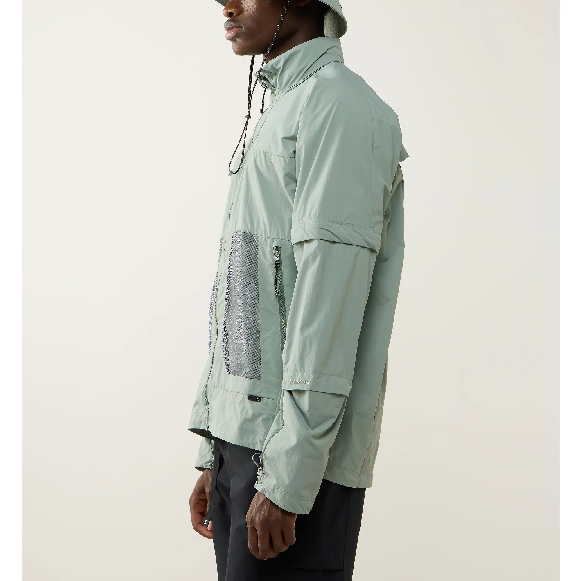 Product image 4 of 11 of Haglöfs Men's Solis Zip Off Jacket - Dew Green