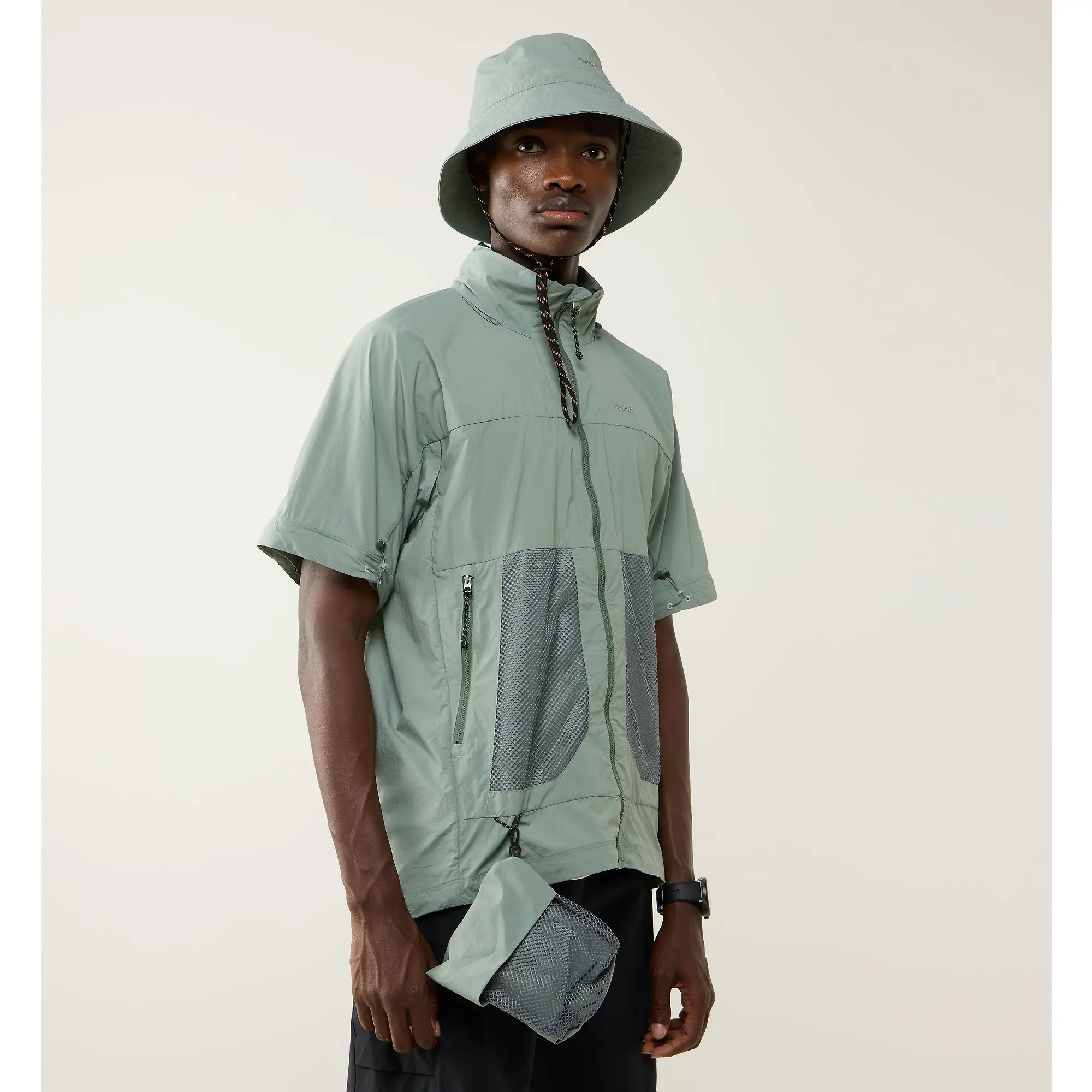 Product image 10 of 11 of Haglöfs Men's Solis Zip Off Jacket - Dew Green