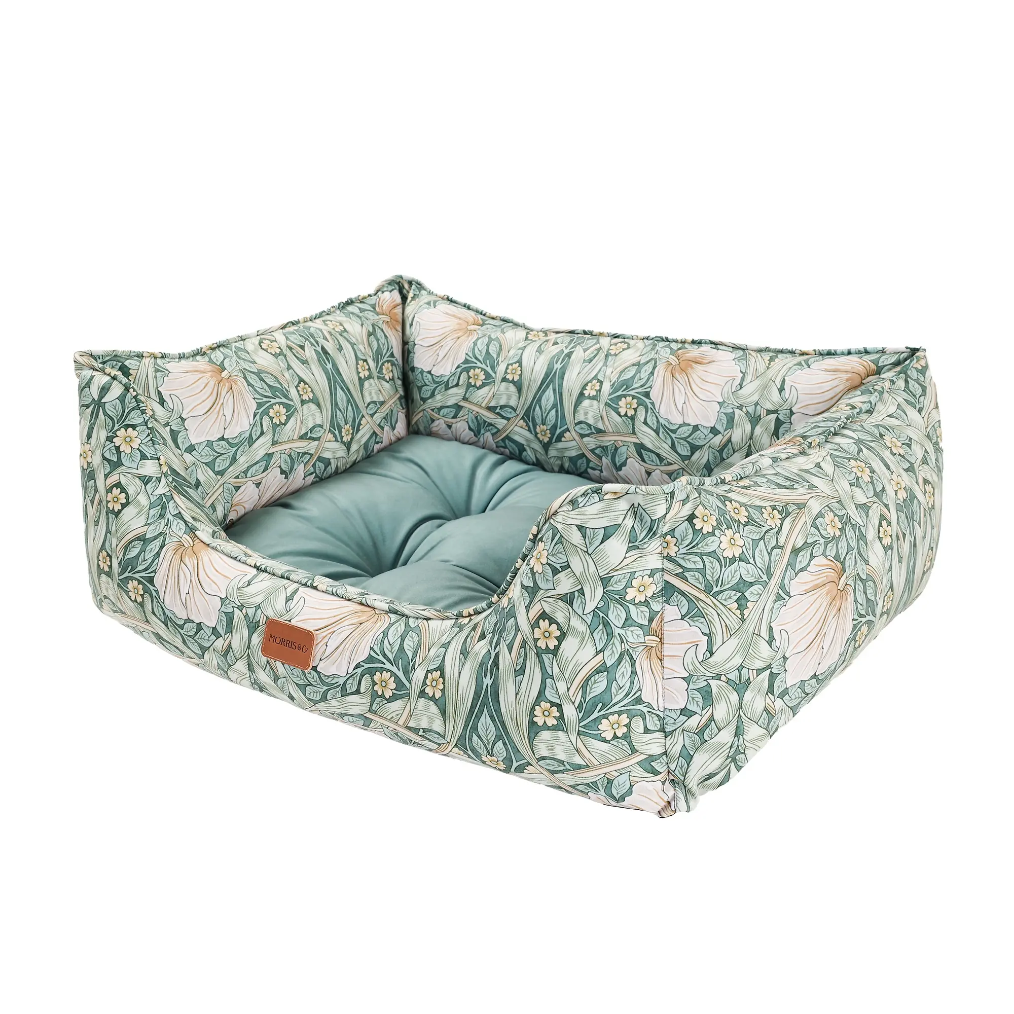 Product image 3 of 5 of William Morris Square Dog Bed - Pimpernel Print