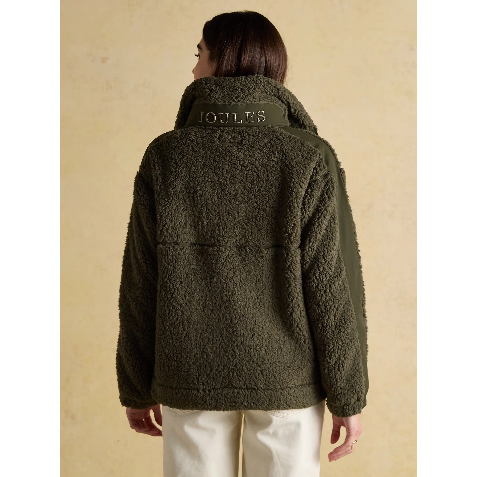 Product image 3 of 8 of Joules Women's Tilly Quarter Zip Fleece - Green