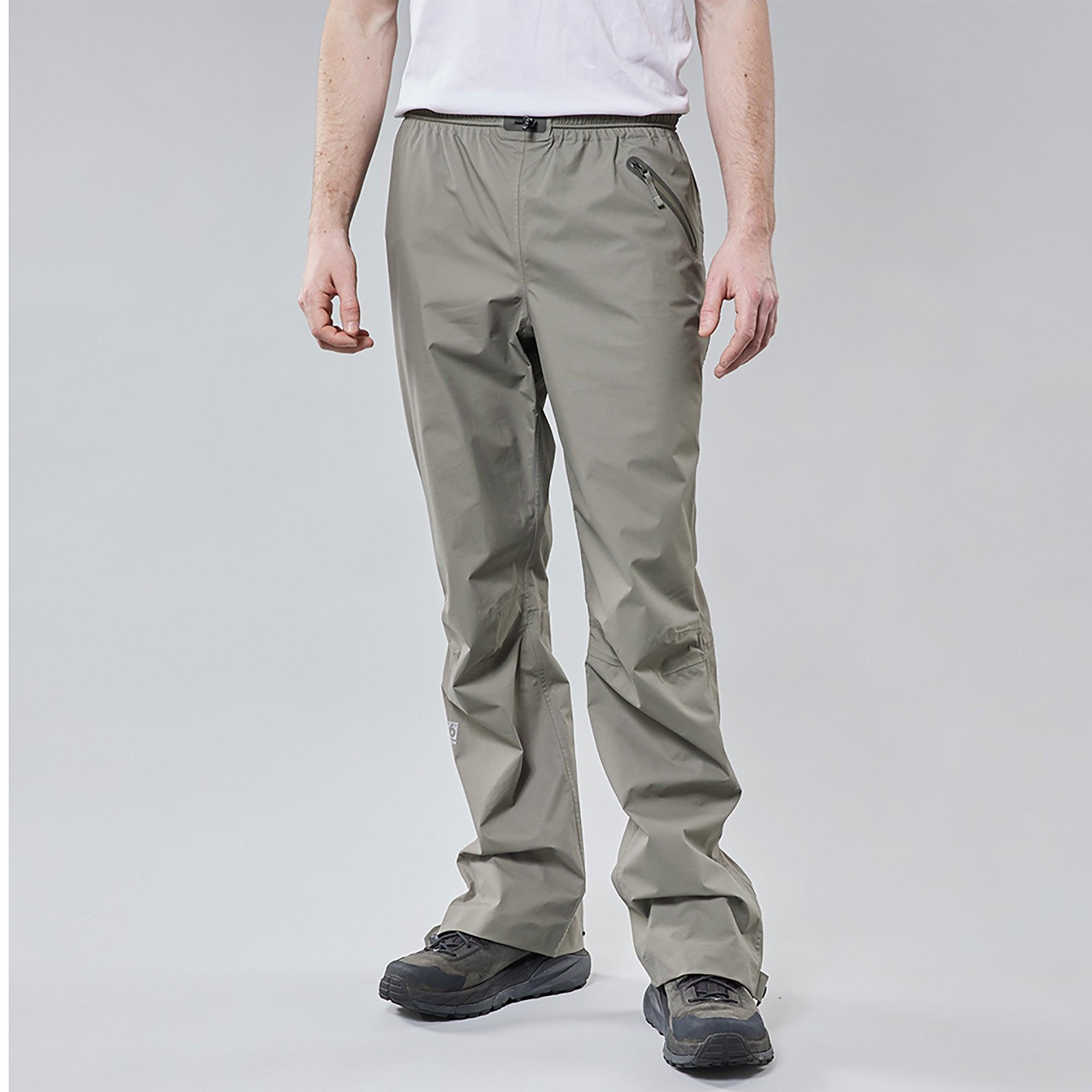 66°North Keilir Gore-Tex Paclite Pants - Lichen Green | British Attire