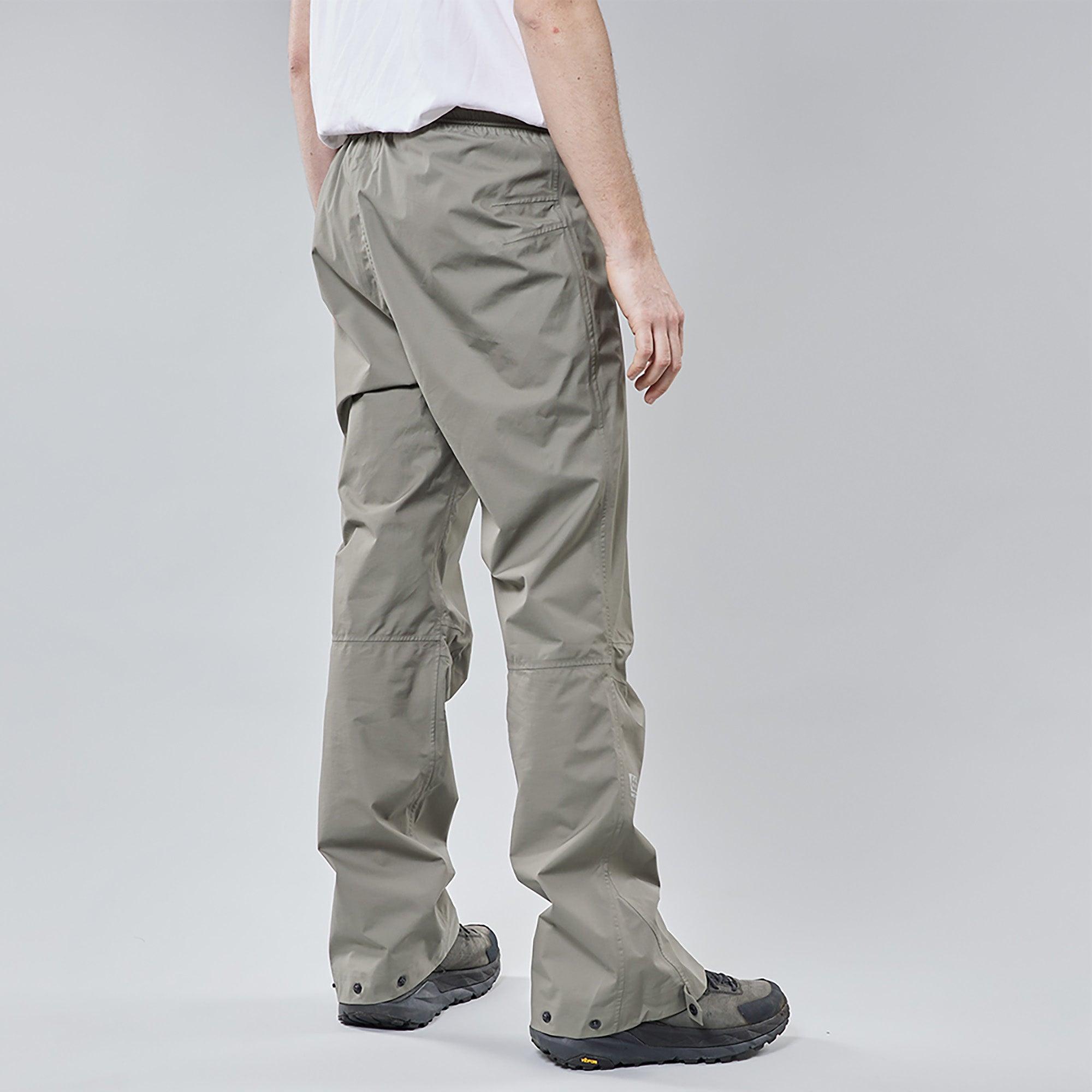66°North Keilir Gore-Tex Paclite Pants - Lichen Green | British Attire