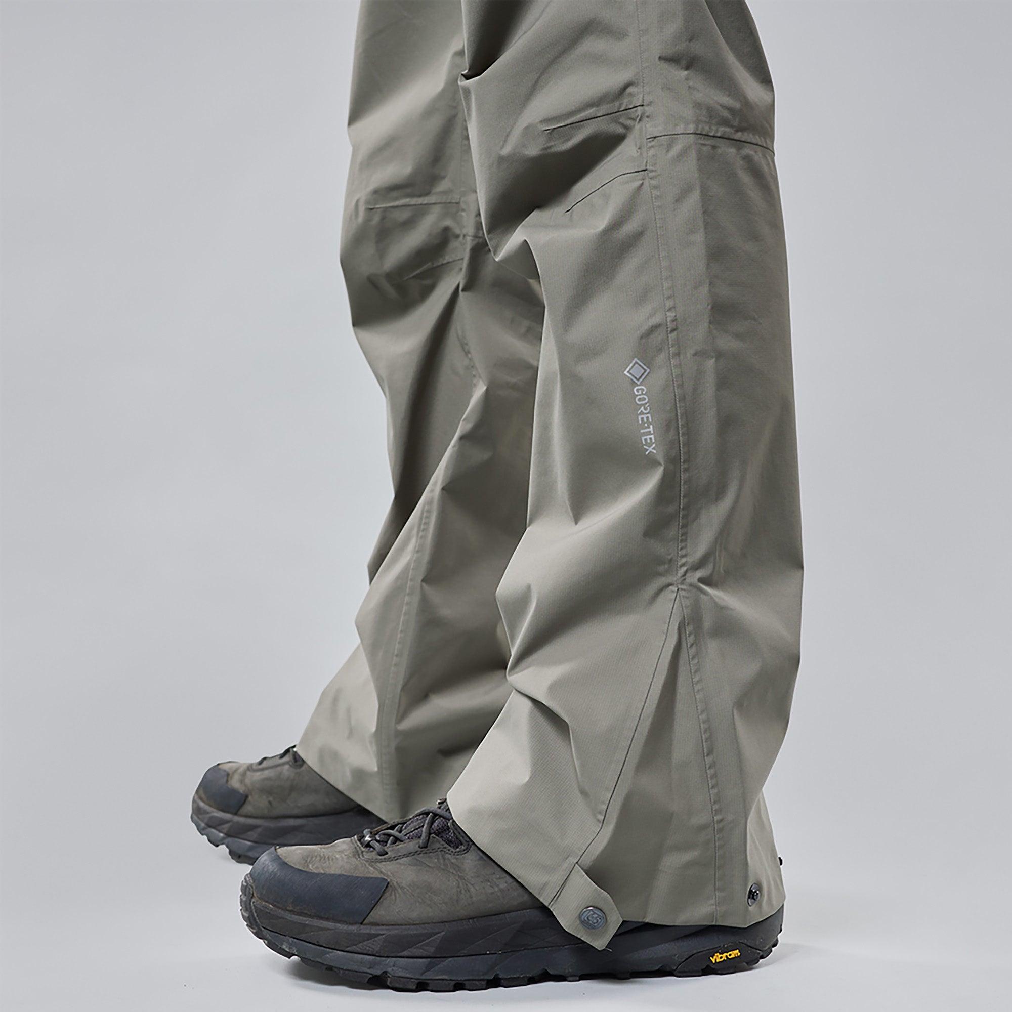 66°North Keilir Gore-Tex Paclite Pants - Lichen Green | British Attire