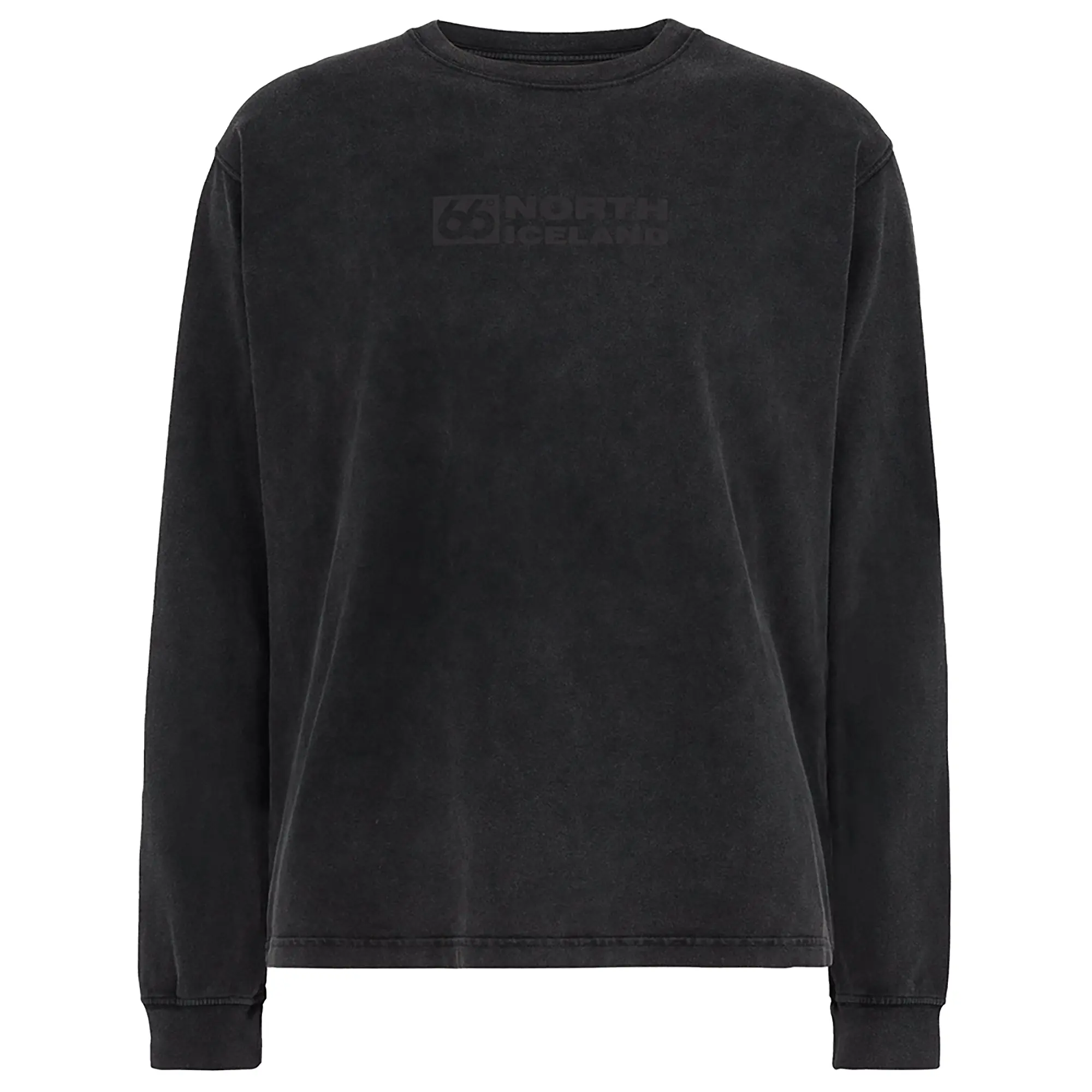 Product image 1 of 3 of 66°North Men's Borgir Longsleeve T-Shirt - Black