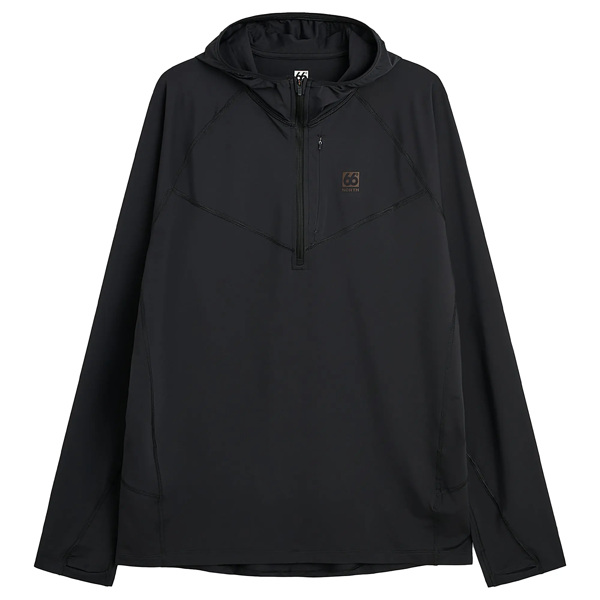 Product image 1 of 2 of 66°North Men's Ljósufjöll Hoodie - Black