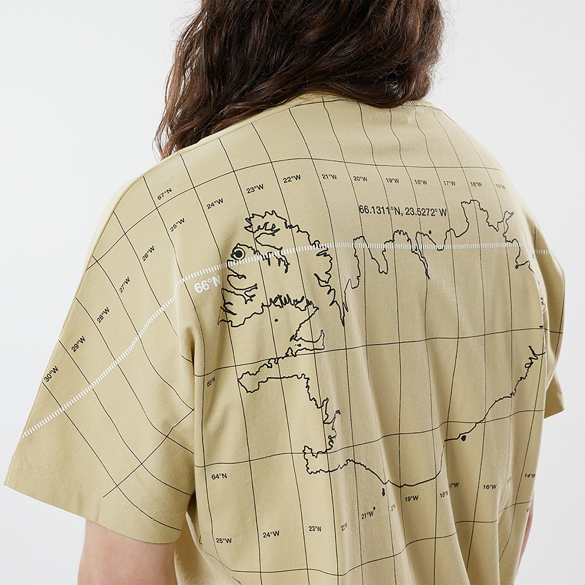 66°North Men's Suðureyri T-Shirt - Oat Grains | British Attire