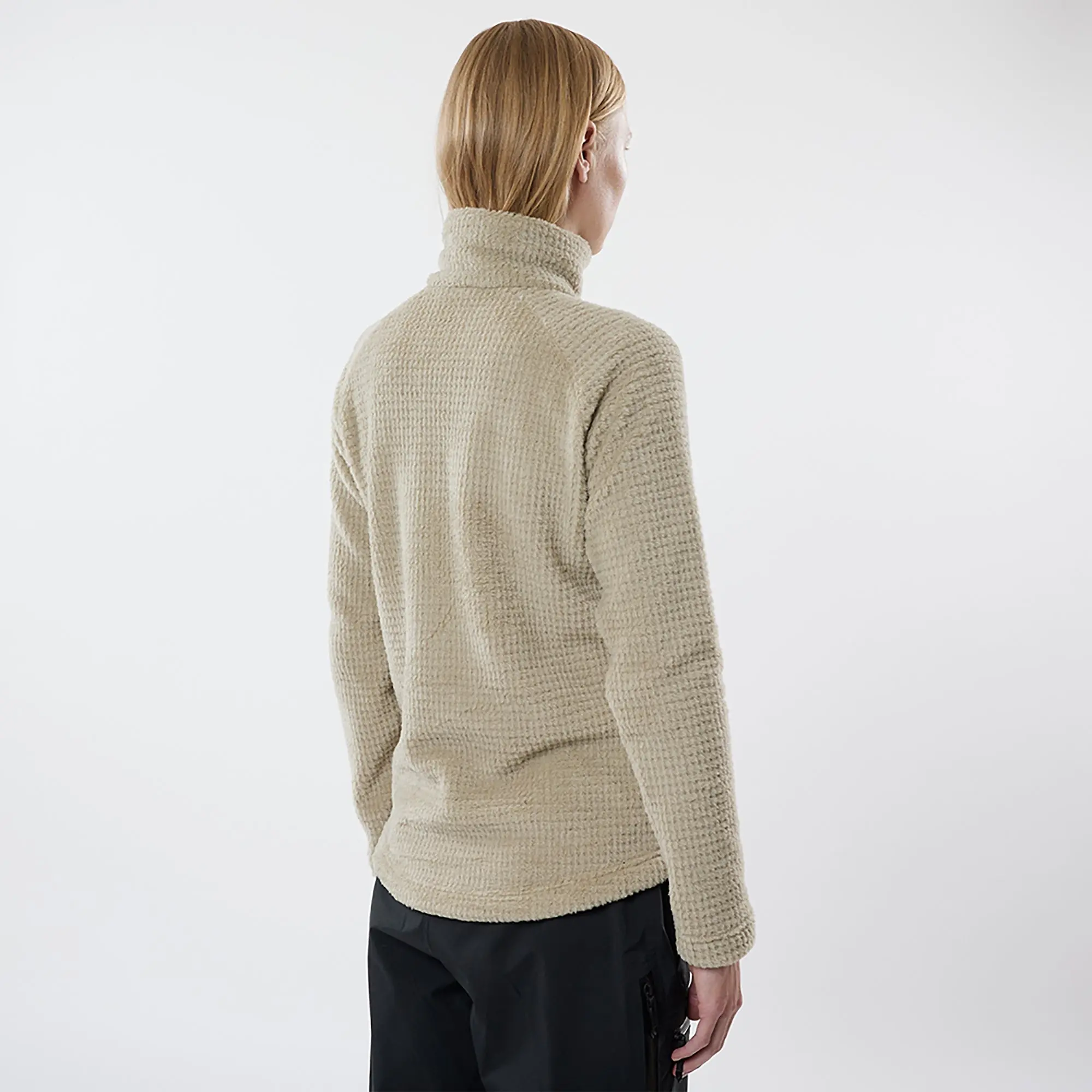 Product image 5 of 8 of 66°North Women's Hrannar Zipneck Fleece - Volcanic Desert