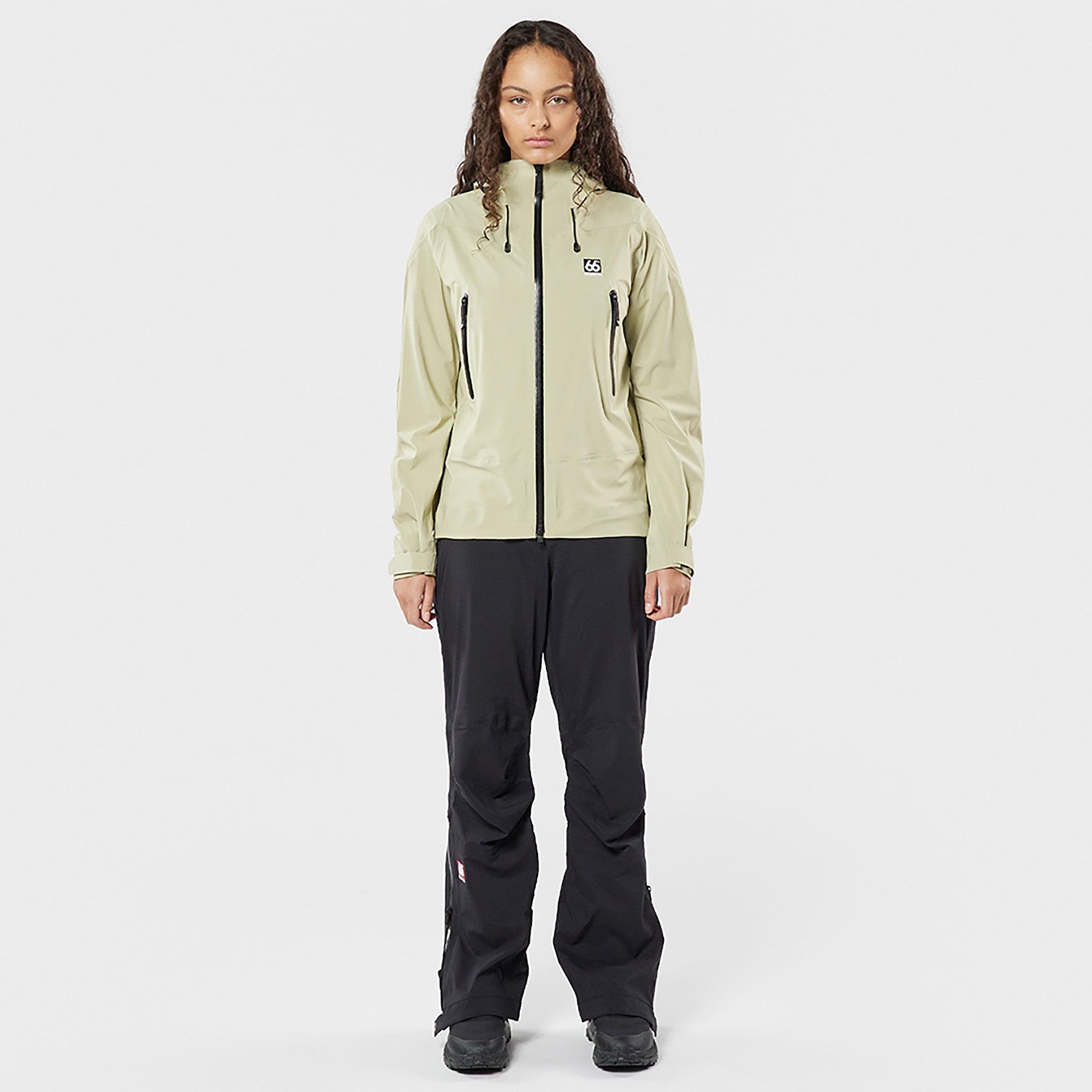 66°North Women's Snæfell Shell Jacket - Oat Grains | British Attire