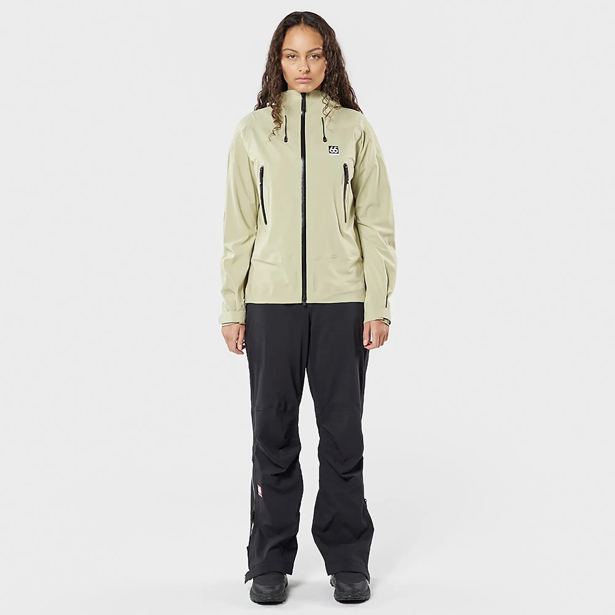 Product image 2 of 7 of 66°North Women's Snæfell Shell Jacket - Oat Grains