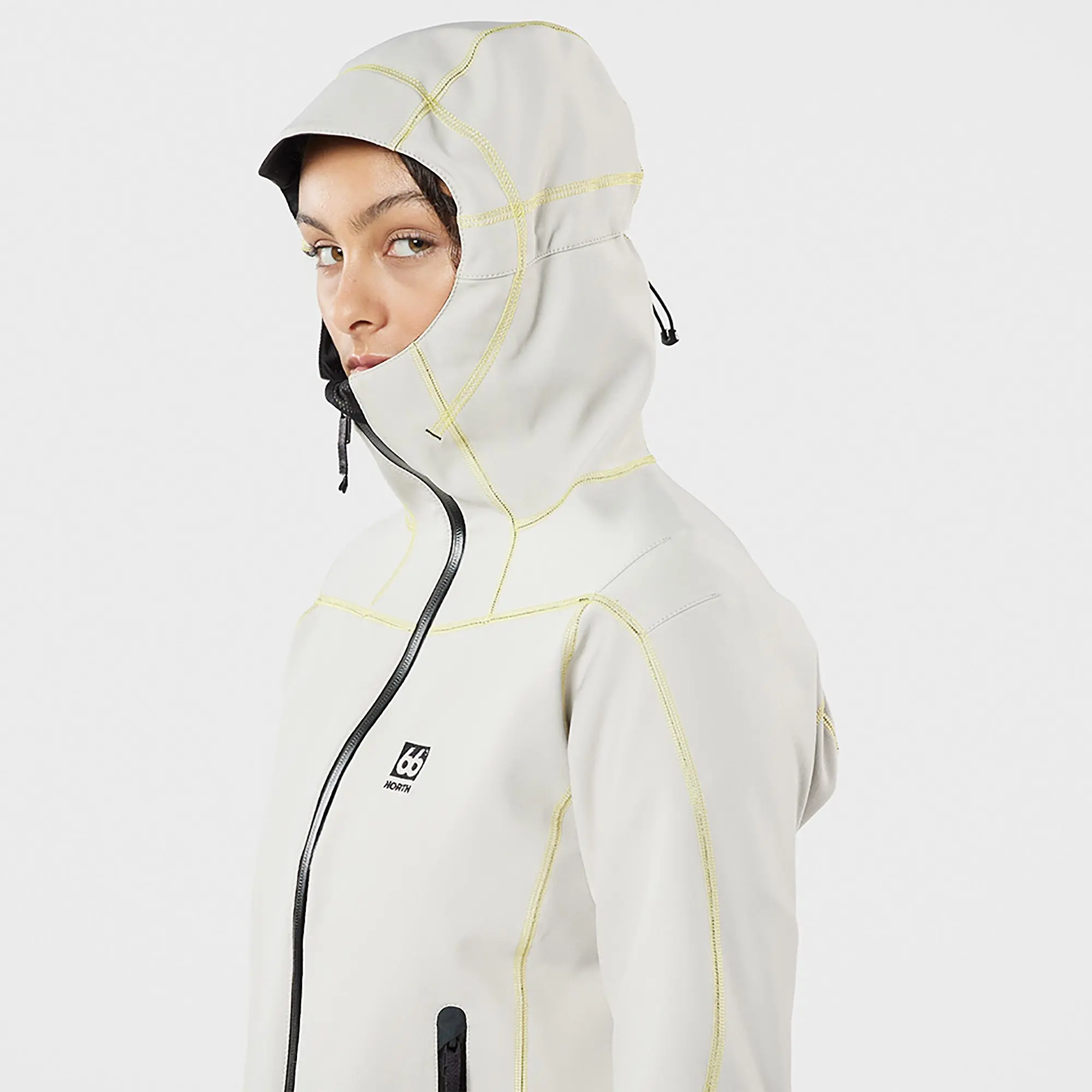 Product image 5 of 6 of 66°North Women's Vatnajökull Softshell Jacket - Dark Stone