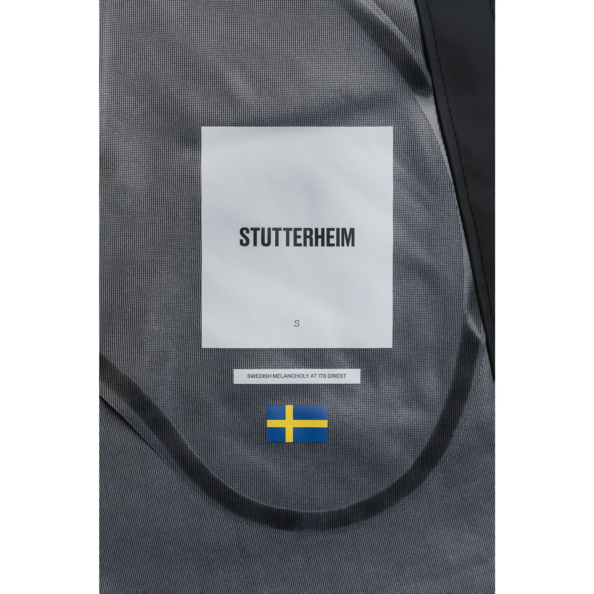 Product image 9 of 11 of Stutterheim Stockholm Lightweight Raincoat - Black