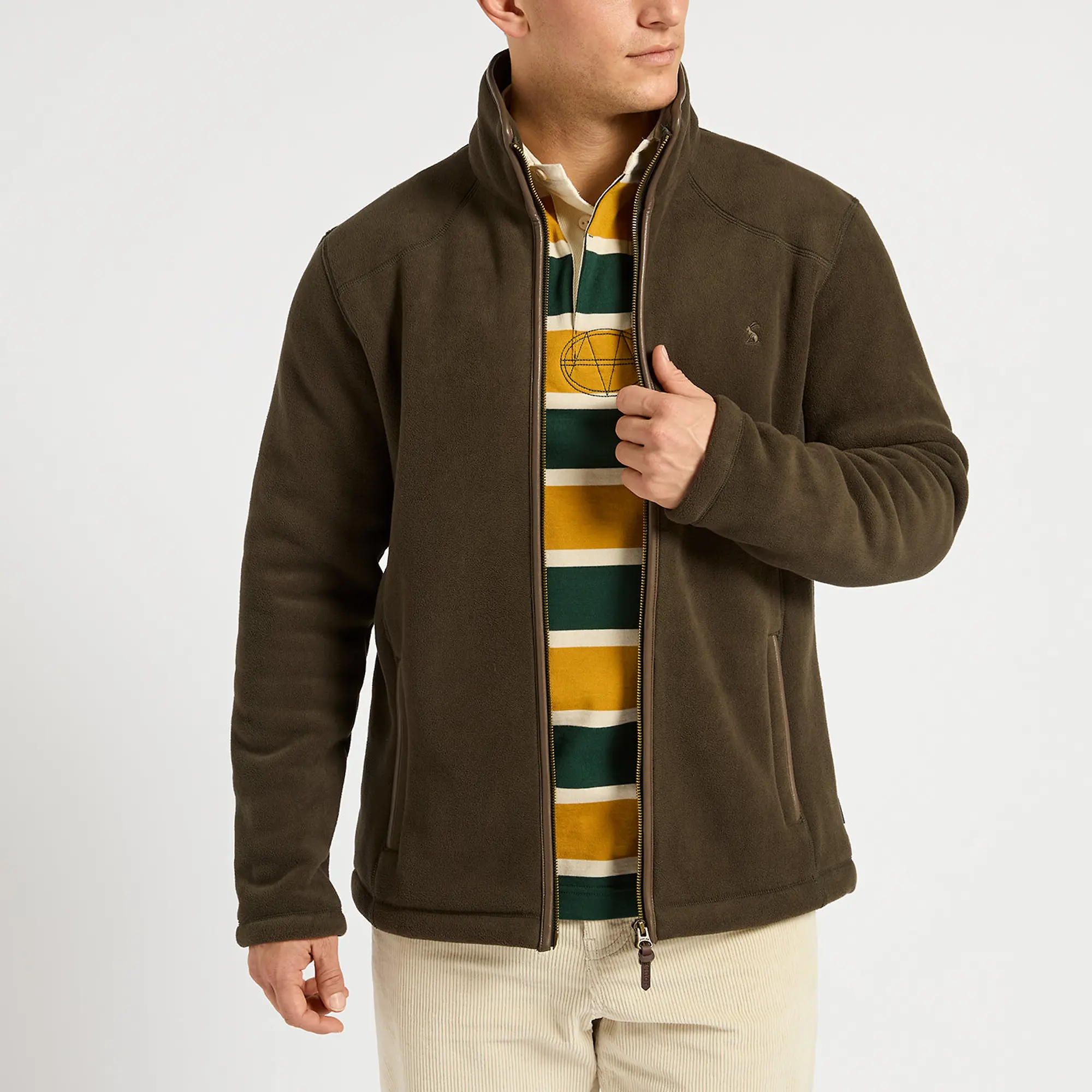 Product image 1 of 5 of Joules Men's Heritage Full Zip Fleece - Dark Green