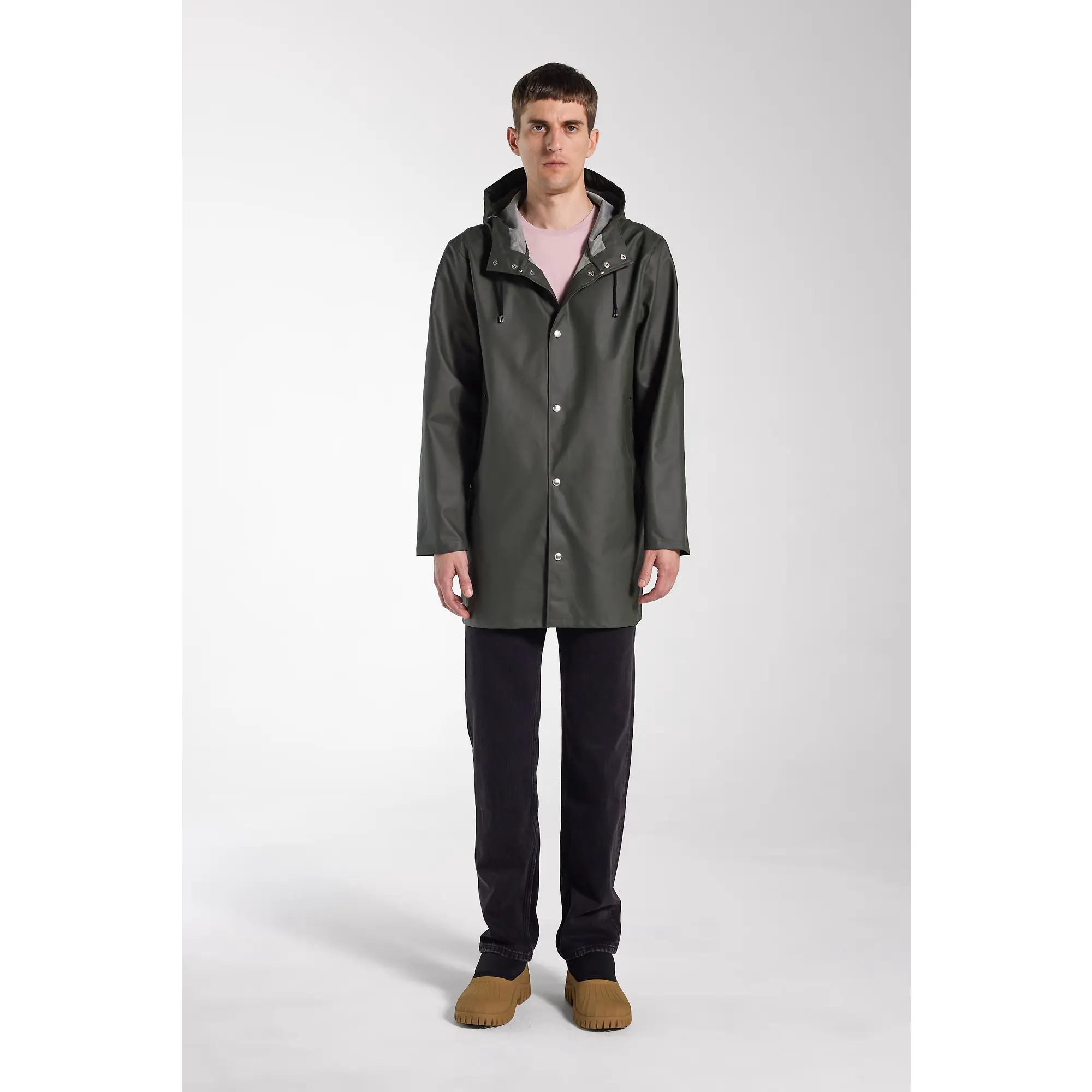 Product image 9 of 15 of Stutterheim Stockholm Lightweight Raincoat - Green