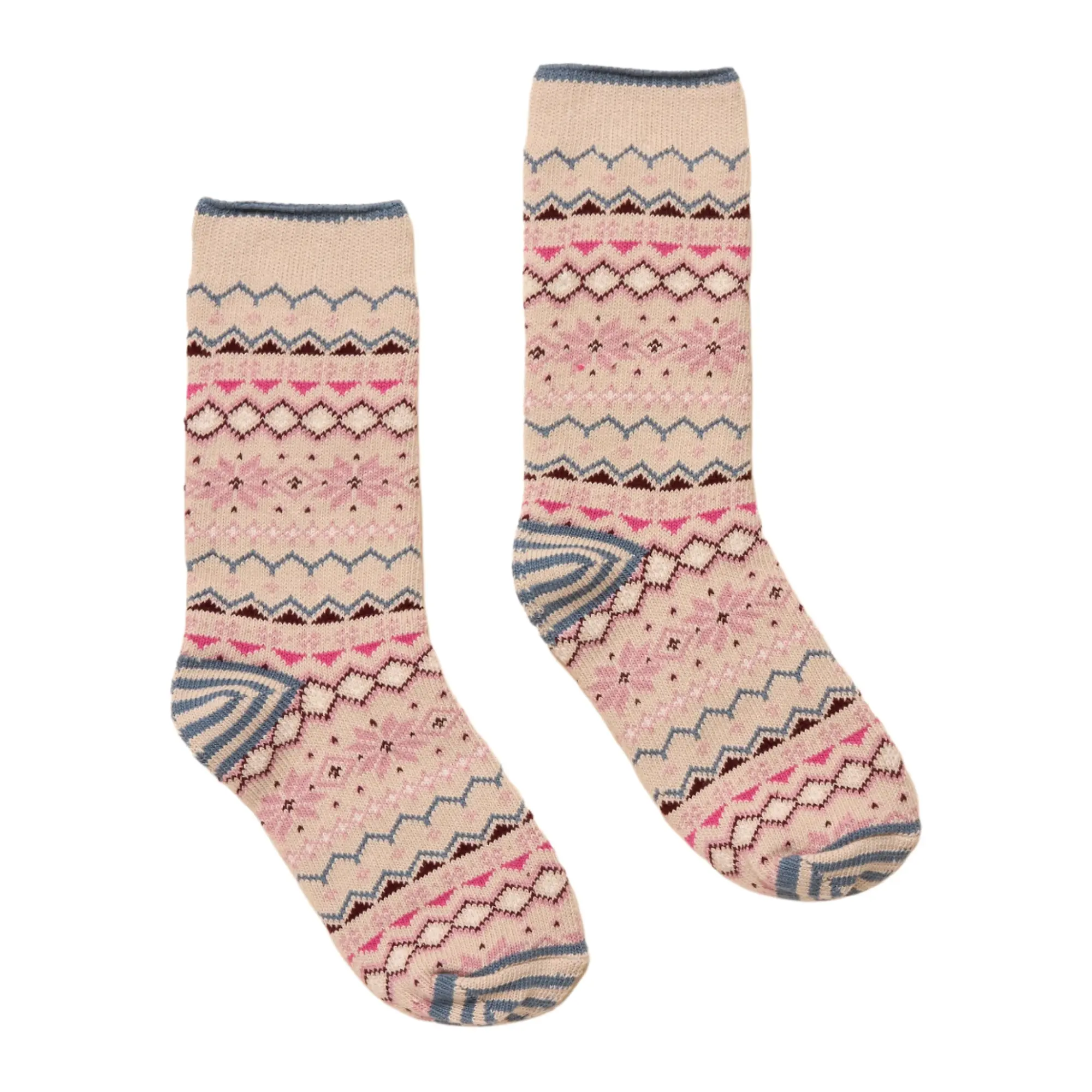 Product image 1 of 3 of Joules Women's Lucille Fairisle Socks UK 4-8 - Neutral