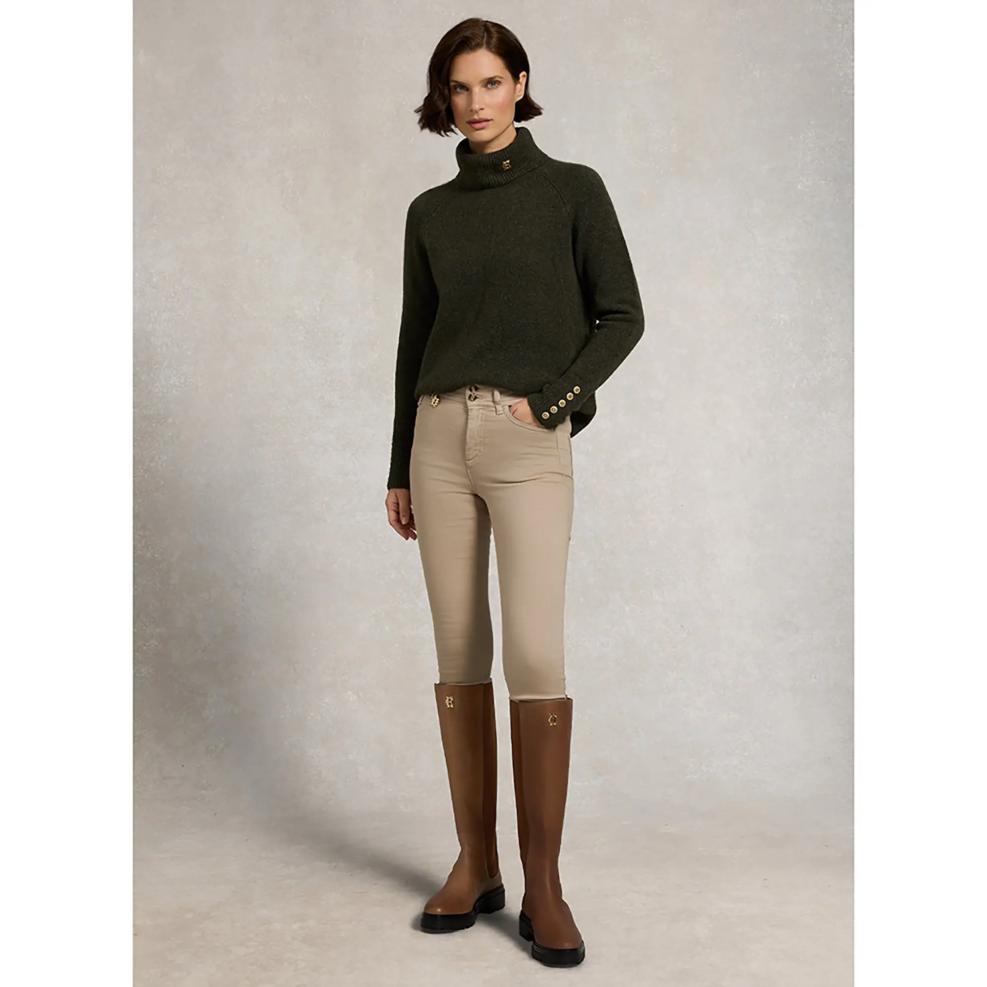 Product image 5 of 9 of Holland Cooper Women's Tori Knit - Forest Green