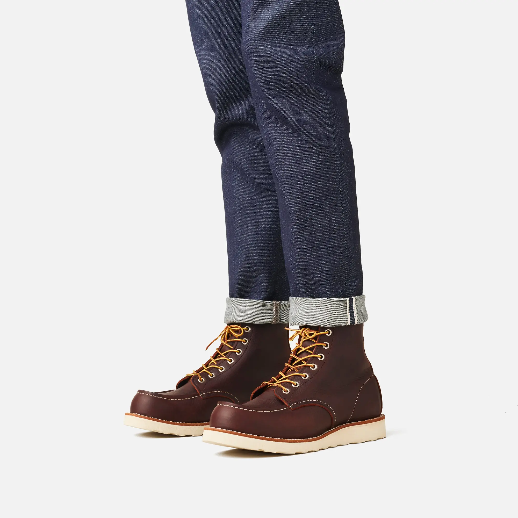 Product image 5 of 10 of Red Wing Classic Moc Toe 6" Boot Oil-Slick Leather - Briar - Style 8138