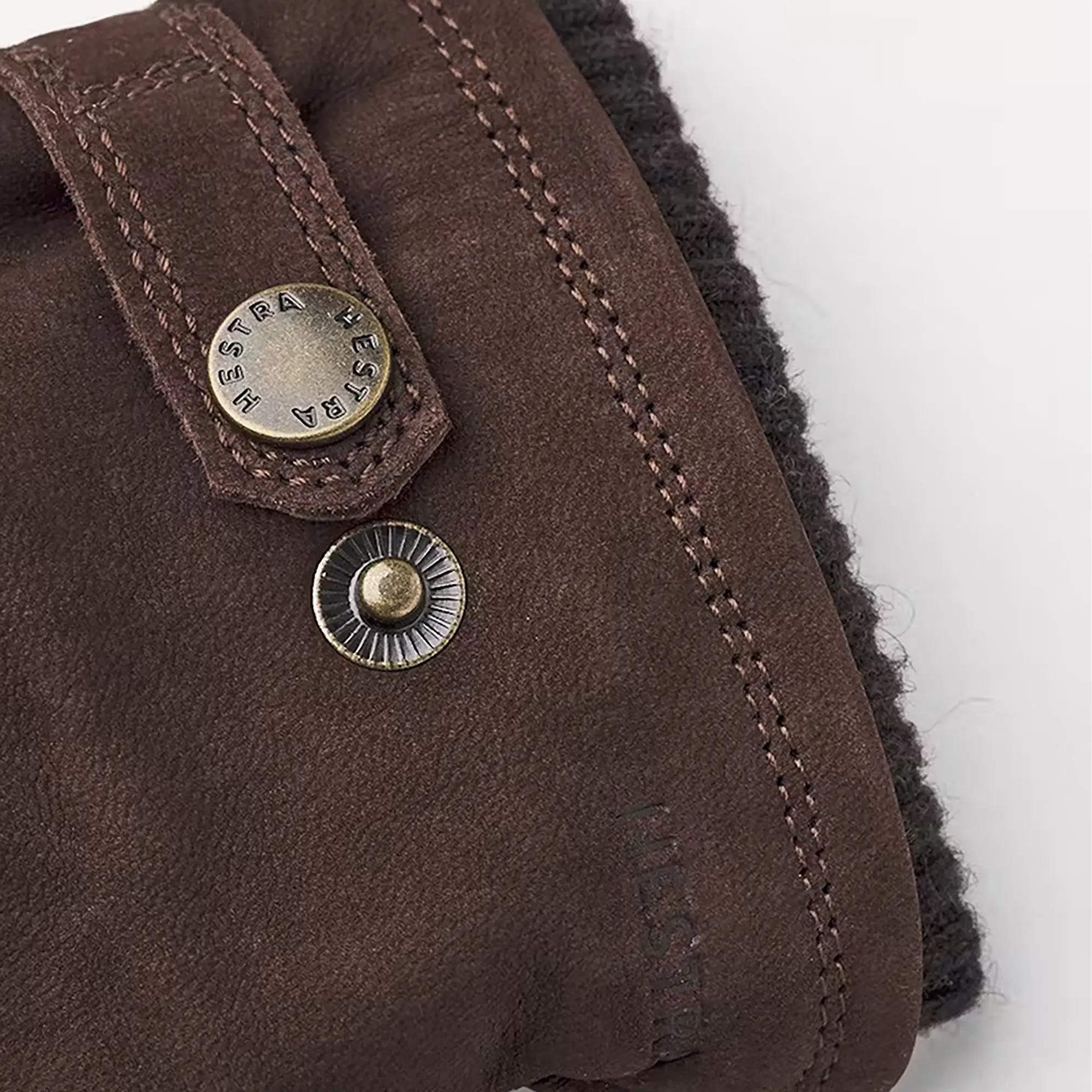 Product image 3 of 7 of Hestra Bergvik Suede Leather Gloves - Espresso