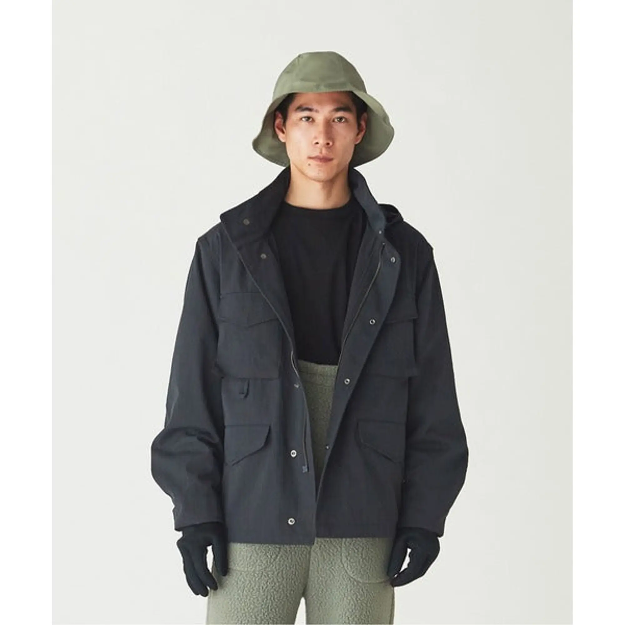 Product image 2 of 11 of Snow Peak Takibi Ripstop Field Jacket - Black