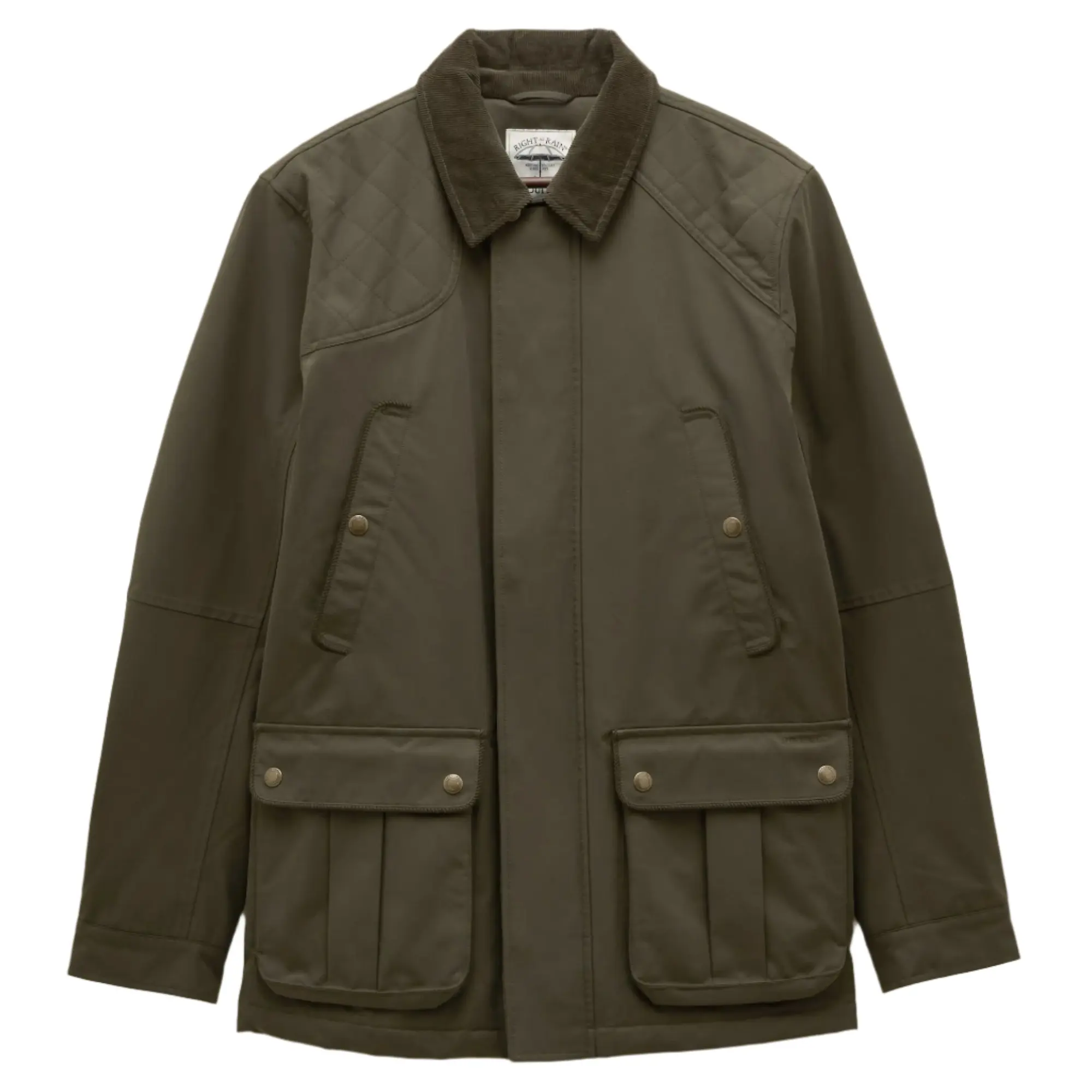 Product image 1 of 13 of Joules Men's Farleigh Waterproof Midweight Country Coat - Green