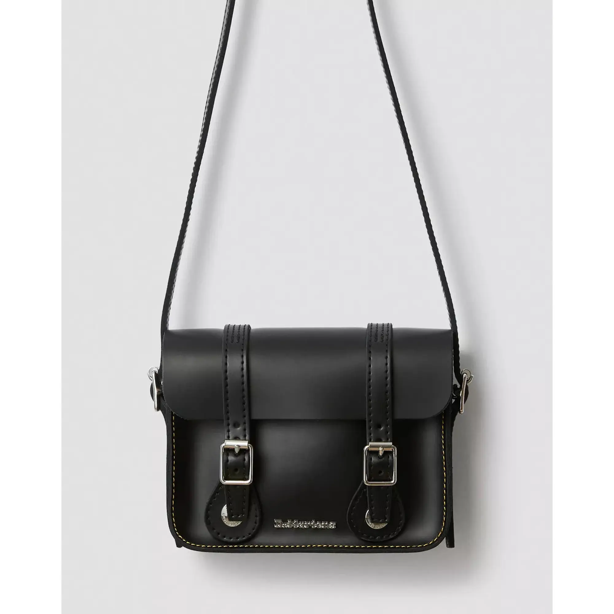 Product image 4 of 10 of Dr. Martens 7" Smooth Leather Crossbody Bag - Black