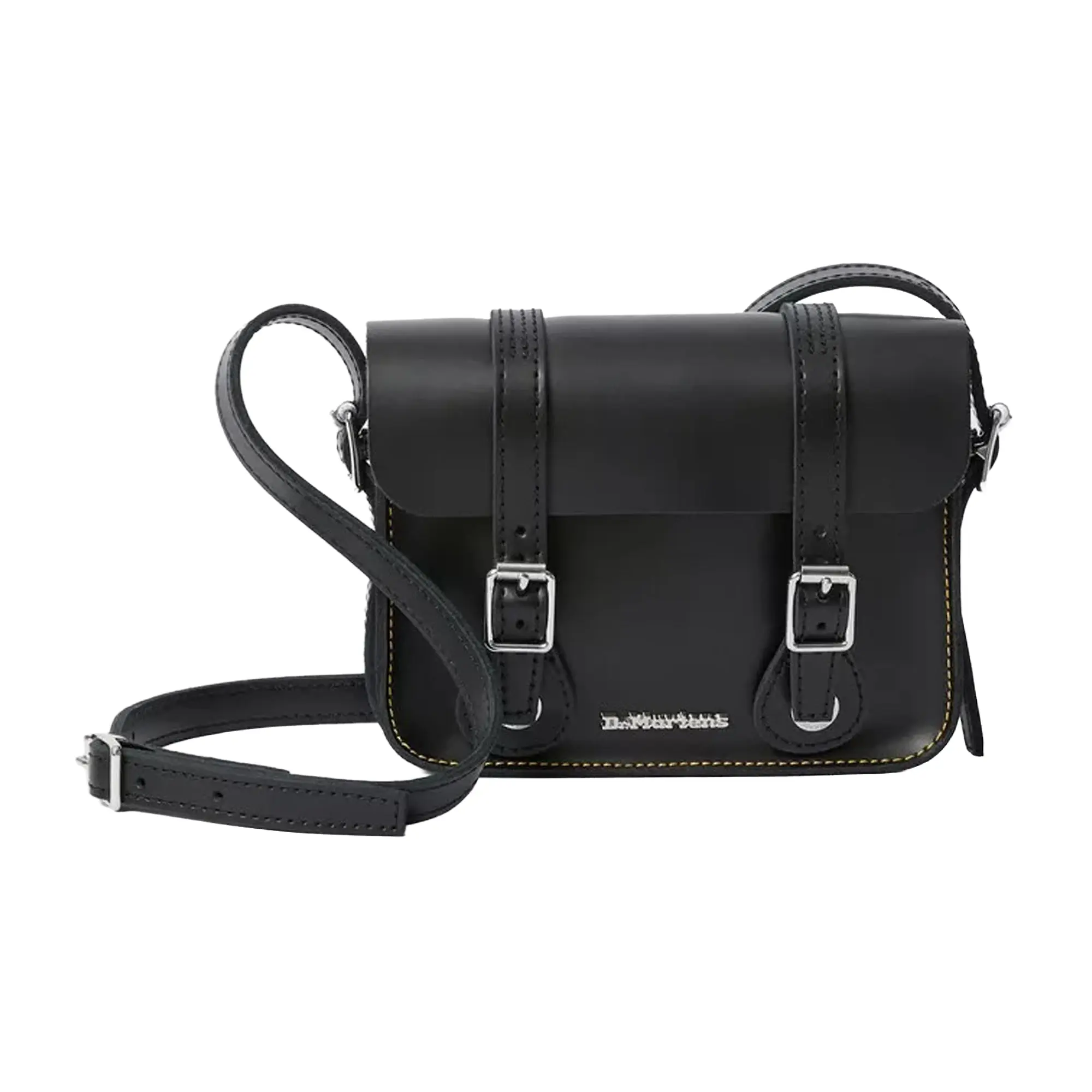 Product image 1 of 10 of Dr. Martens 7" Smooth Leather Crossbody Bag - Black