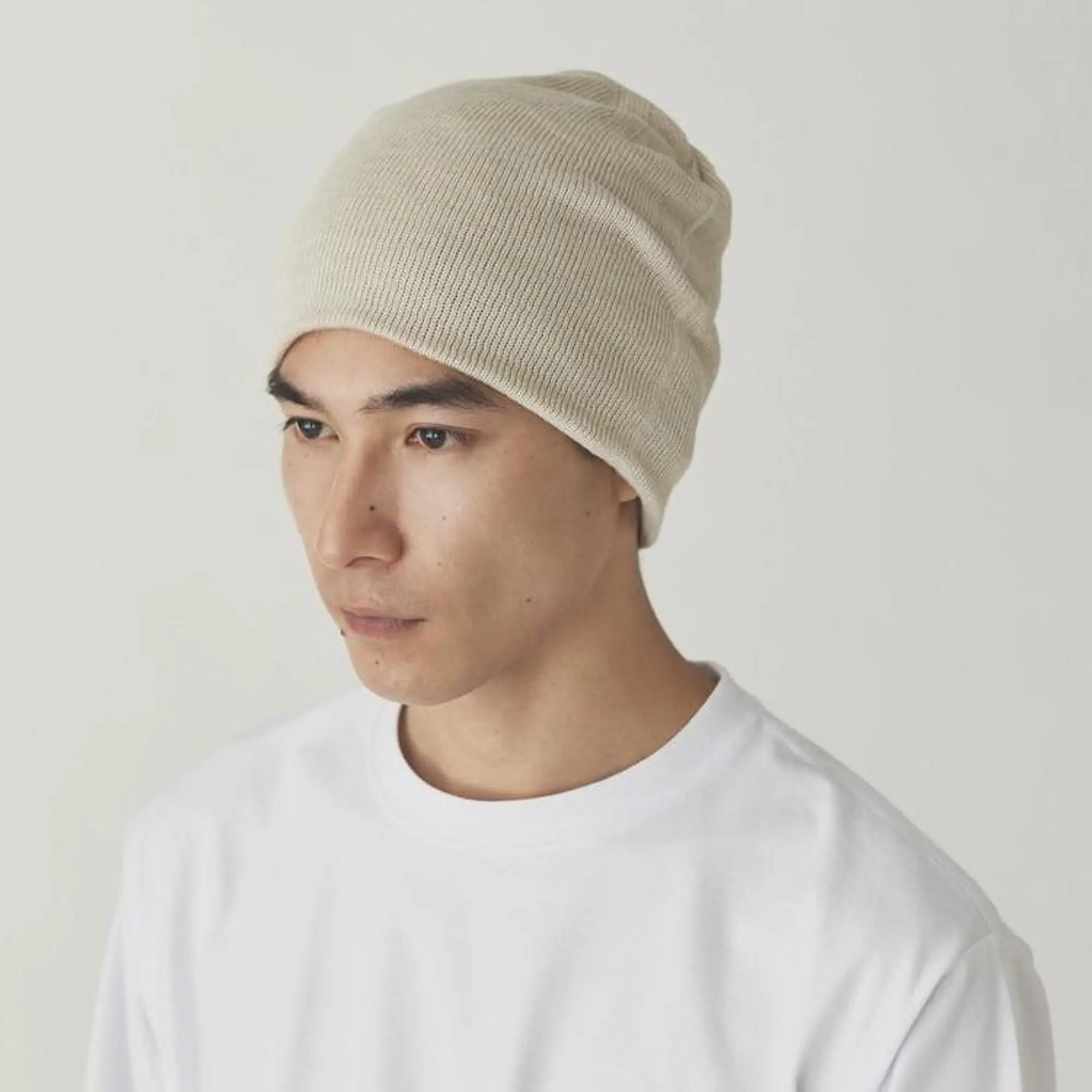 Product image 2 of 2 of Snow Peak Flat Knit Cap - Ivory