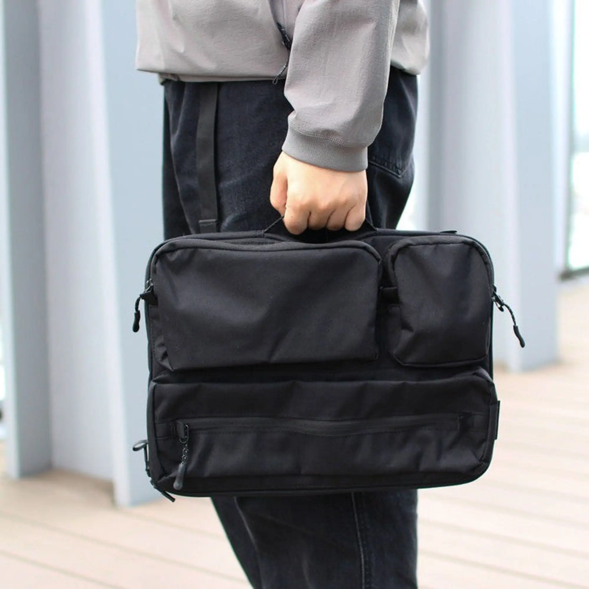 Product image 2 of 7 of Snow Peak Everyday Use Laptop Case - Black
