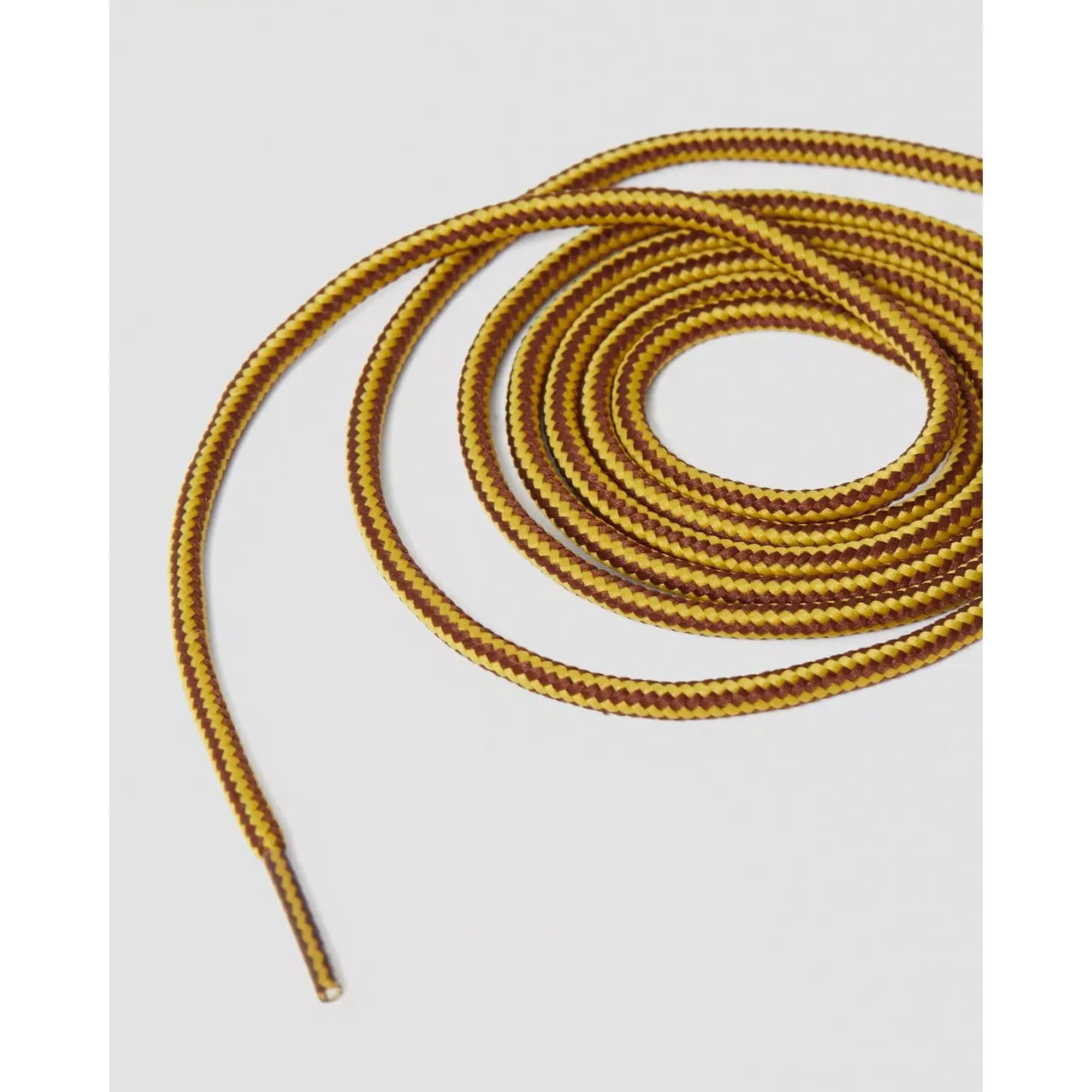 Product image 3 of 4 of Dr Martens 140cm Round Shoe Laces (8-10 Eye) - Brown/Yellow