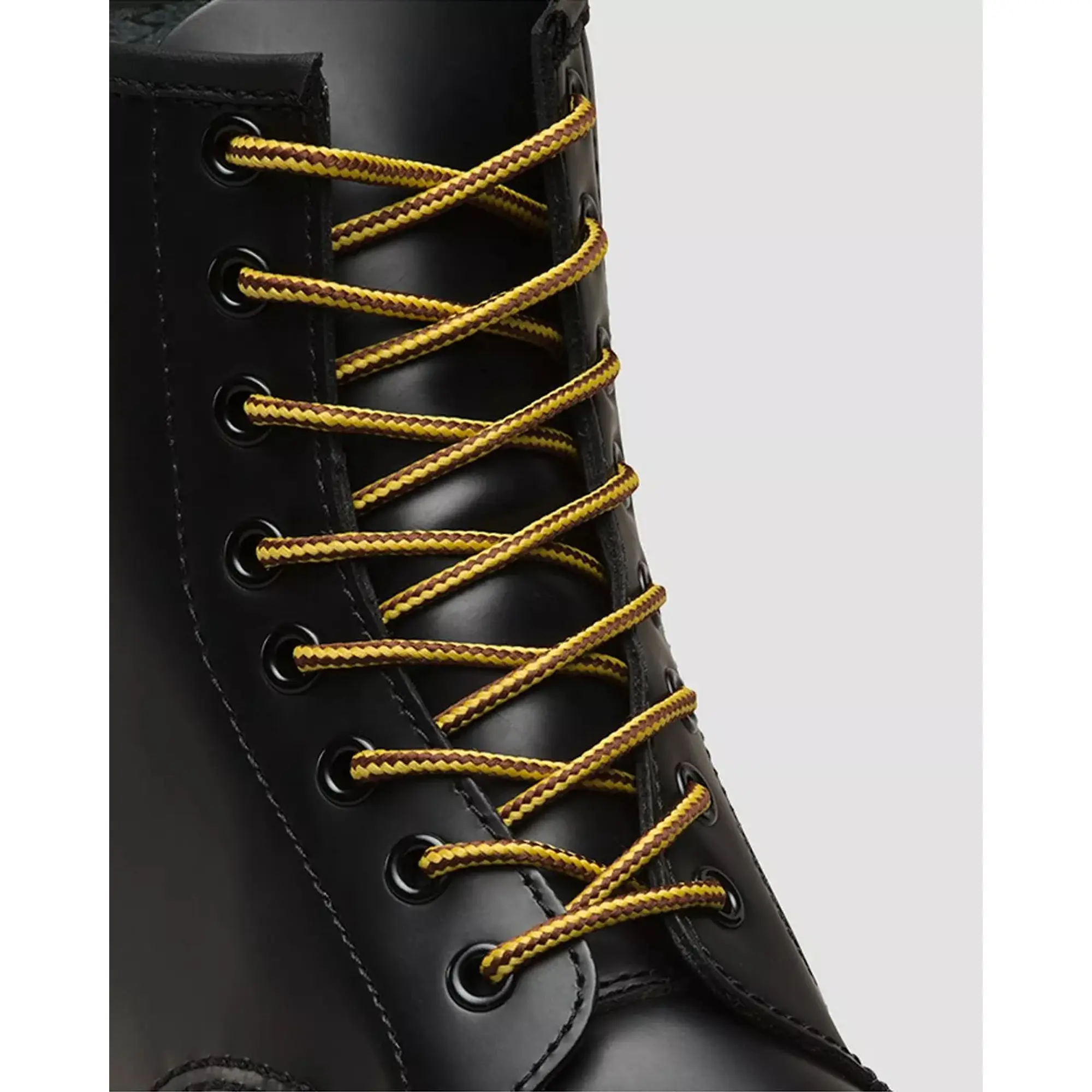 Product image 4 of 4 of Dr Martens 140cm Round Shoe Laces (8-10 Eye) - Brown/Yellow