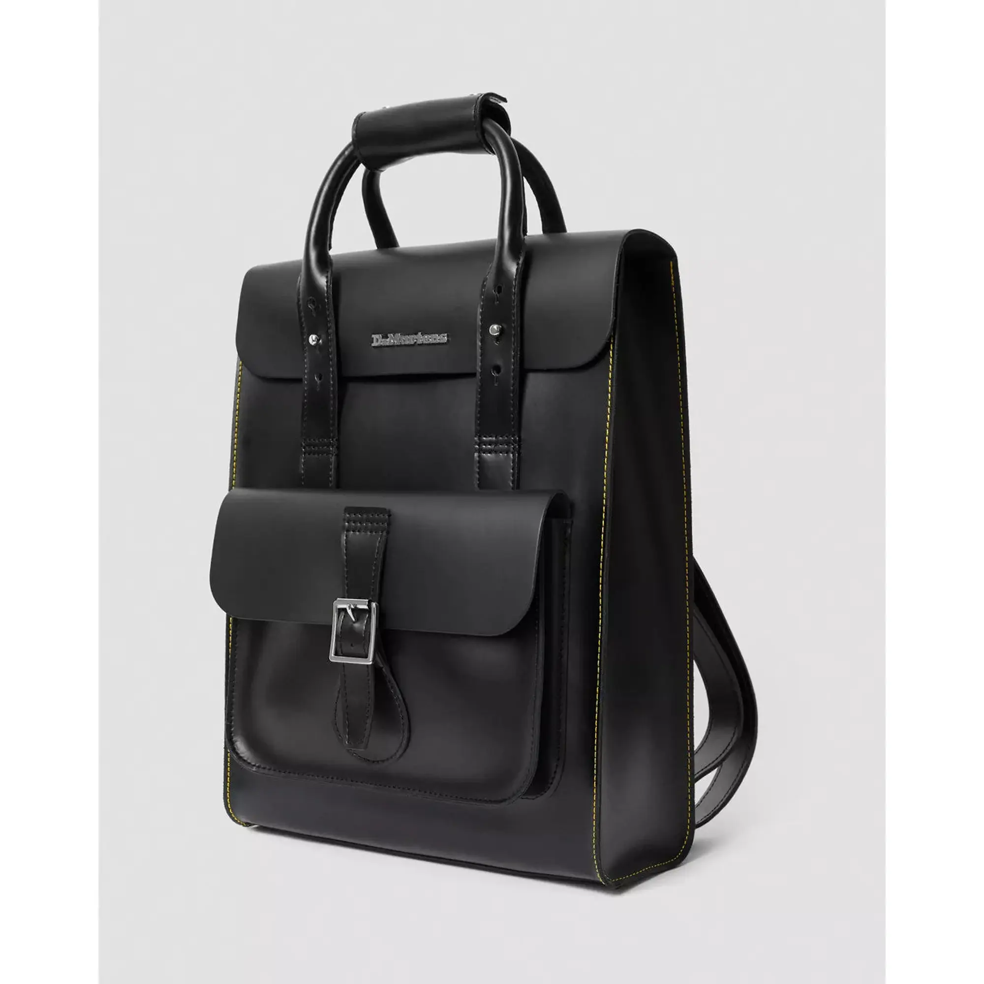 Product image 6 of 10 of Dr Martens Kiev Smooth Leather Laptop Backpack - Black