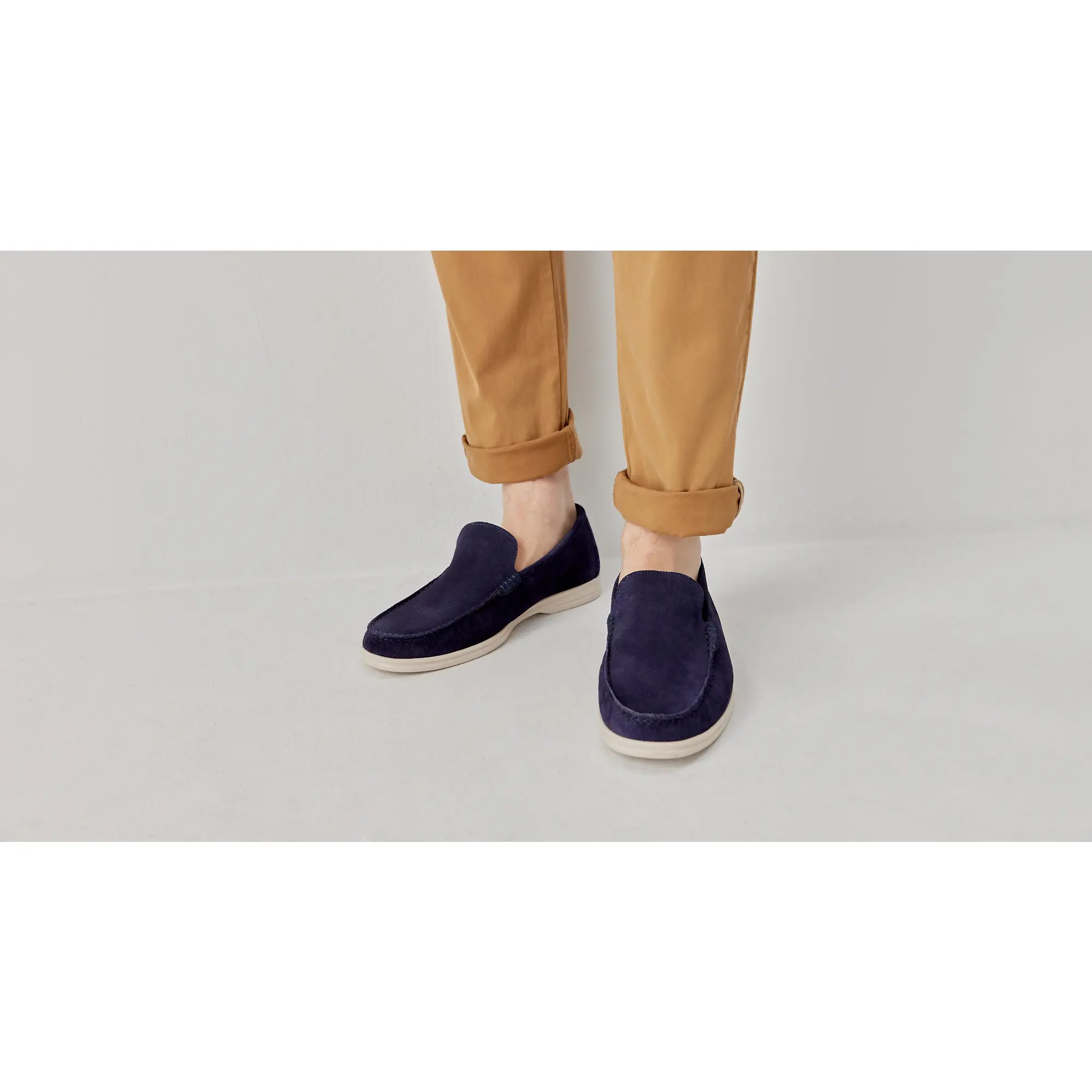 Product image 6 of 7 of Oliver Sweeney Men's Alicante Suede Moccasin Loafer - Midnight Navy