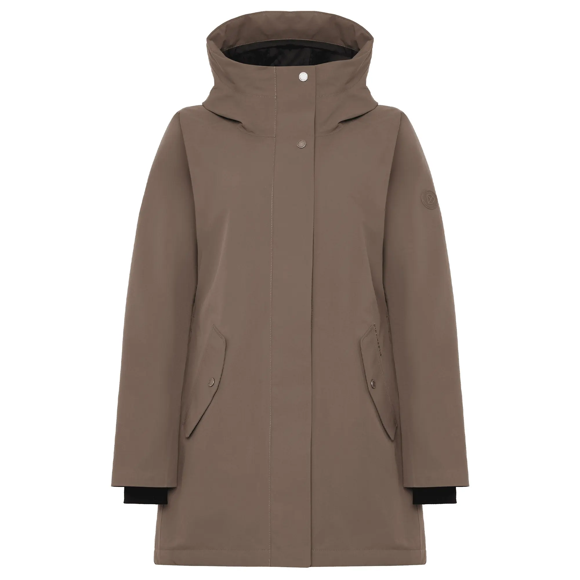 Product image 1 of 10 of Didriksons Women's Alana Waterproof Parka  - Mocha Brown