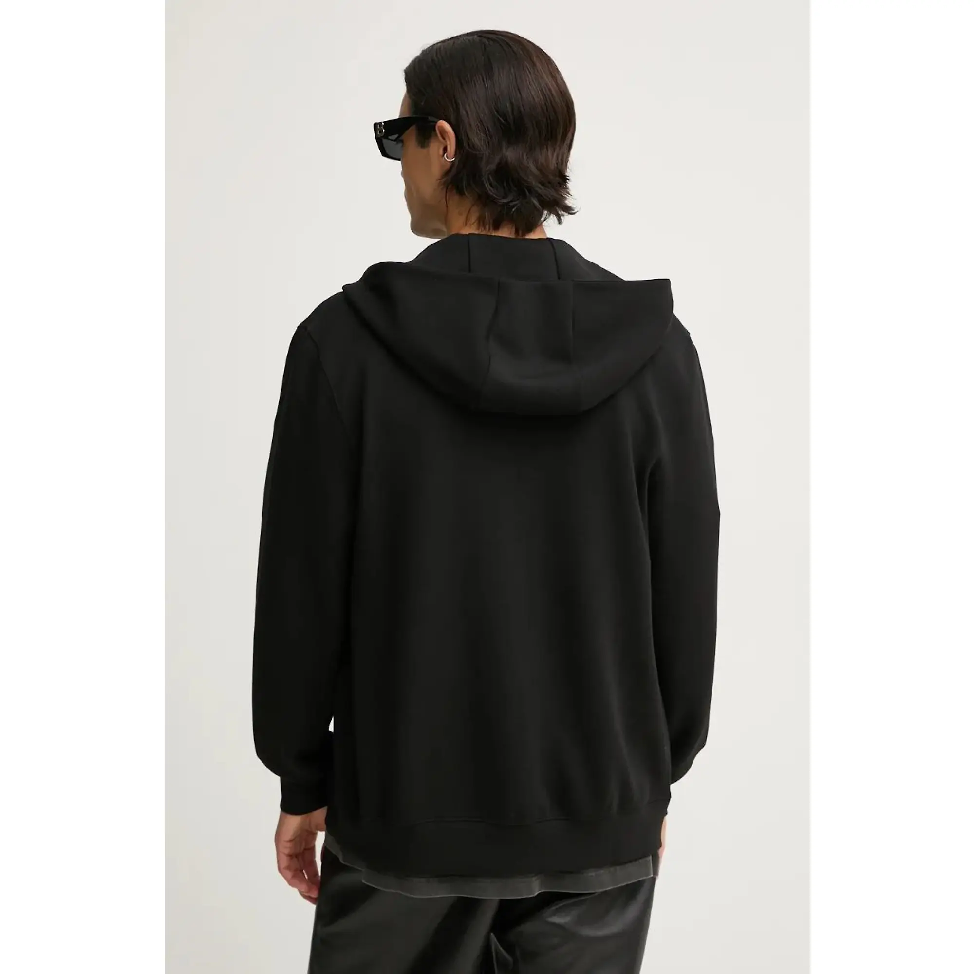 Product image 3 of 5 of Paul Smith Men's Zebra Stripe Zip Hoodie - Black