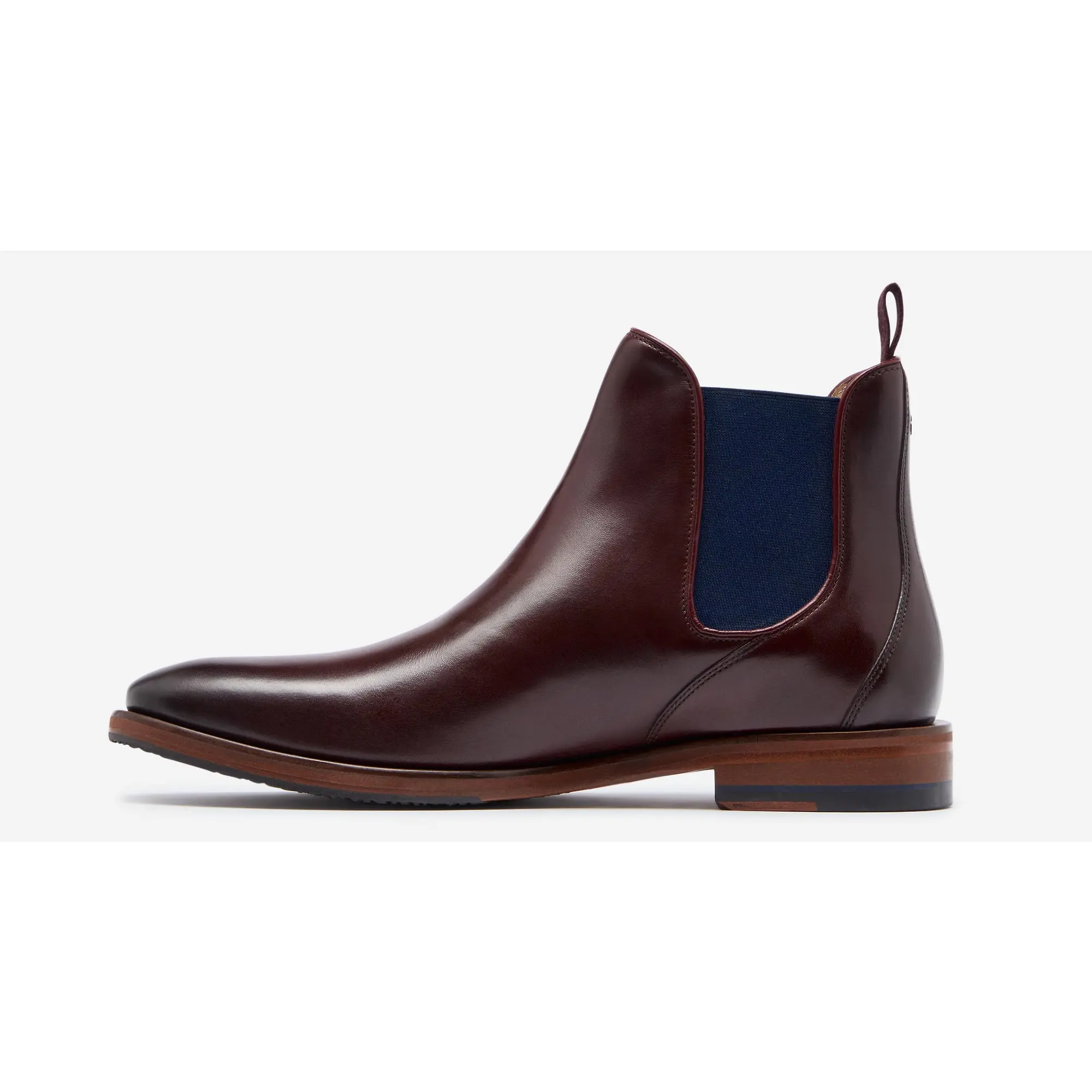 Product image 5 of 5 of Oliver Sweeney Men's Andante Calf Leather Chelsea Boots - Burgundy