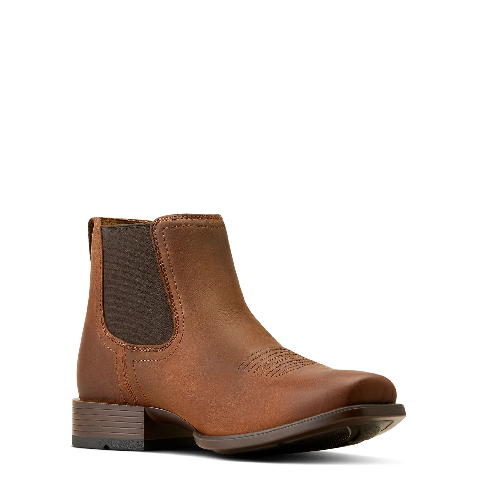 Product image 2 of 7 of Ariat Men's Booker Ultra Square Toe Western Boots - Rough Tan