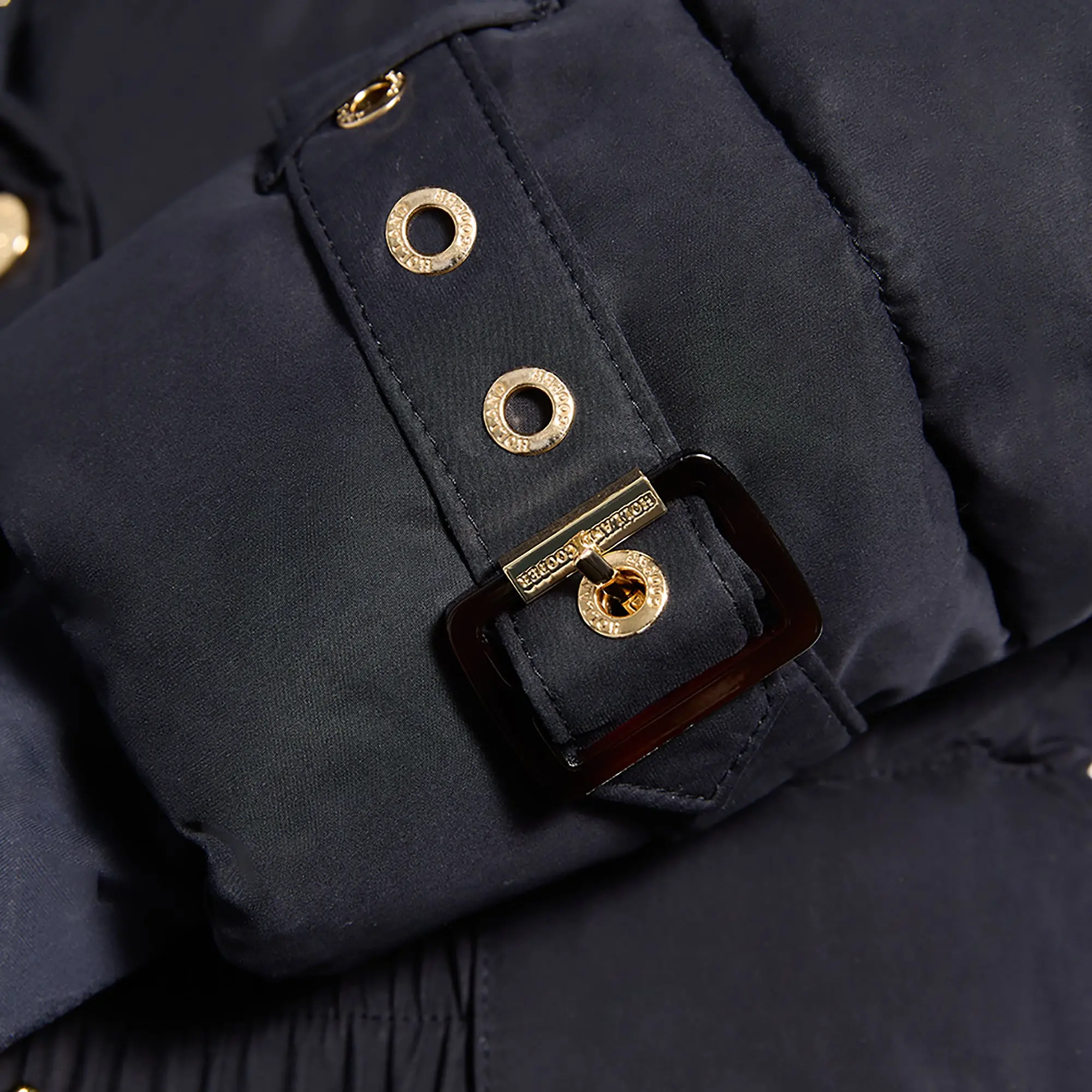 Product image 12 of 14 of Holland Cooper Women's Arosa Luxe Longline Coat - Ink Navy