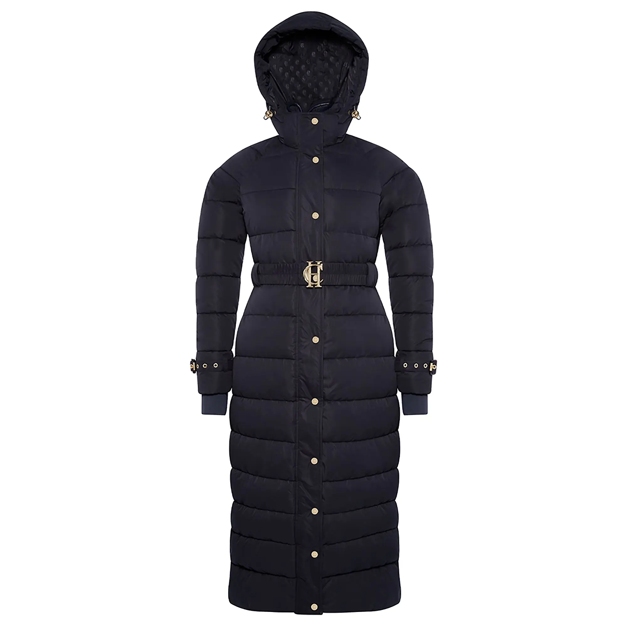 Product image 1 of 14 of Holland Cooper Women's Arosa Luxe Longline Coat - Ink Navy