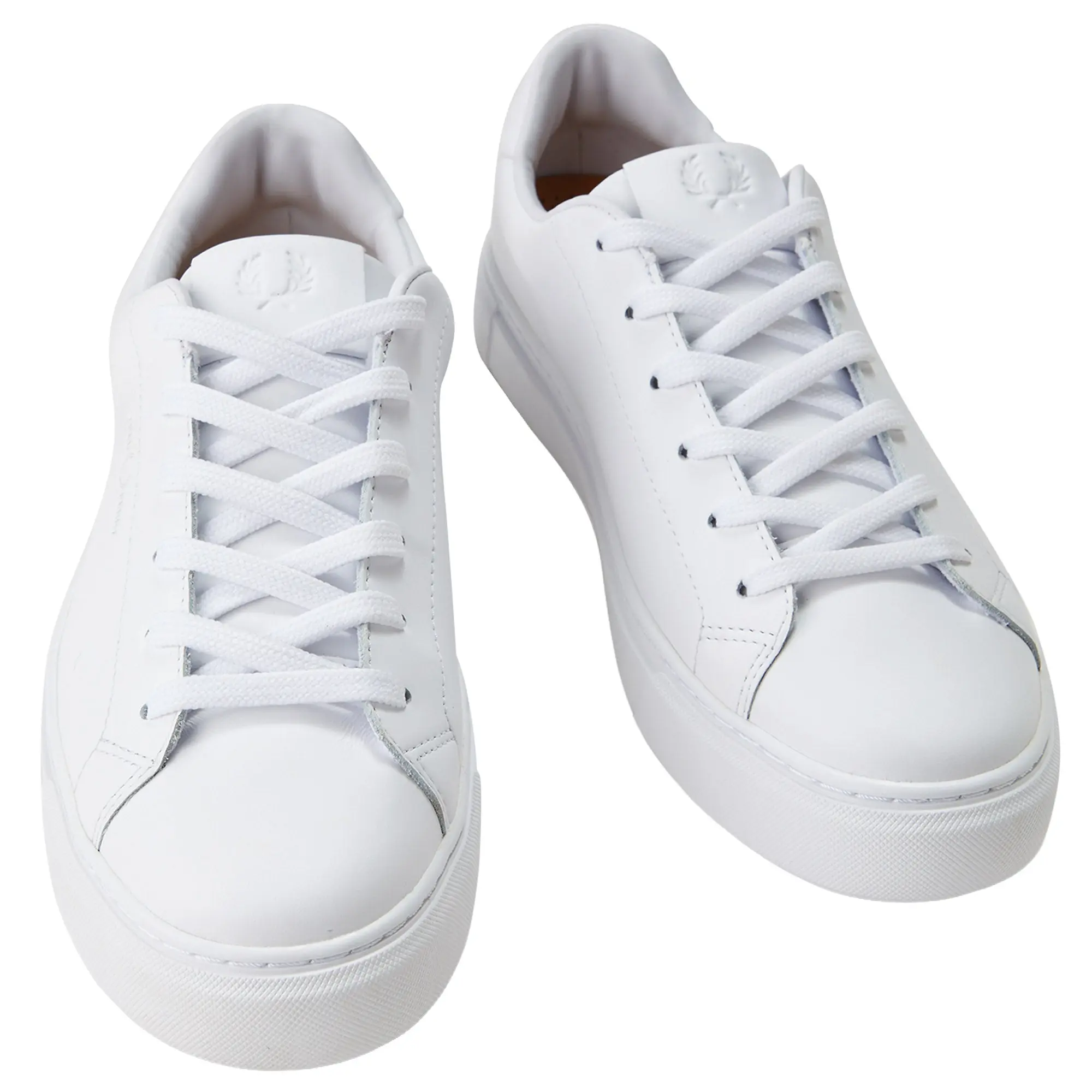 Product image 1 of 3 of Fred Perry Men's B71 Leather Trainers - White