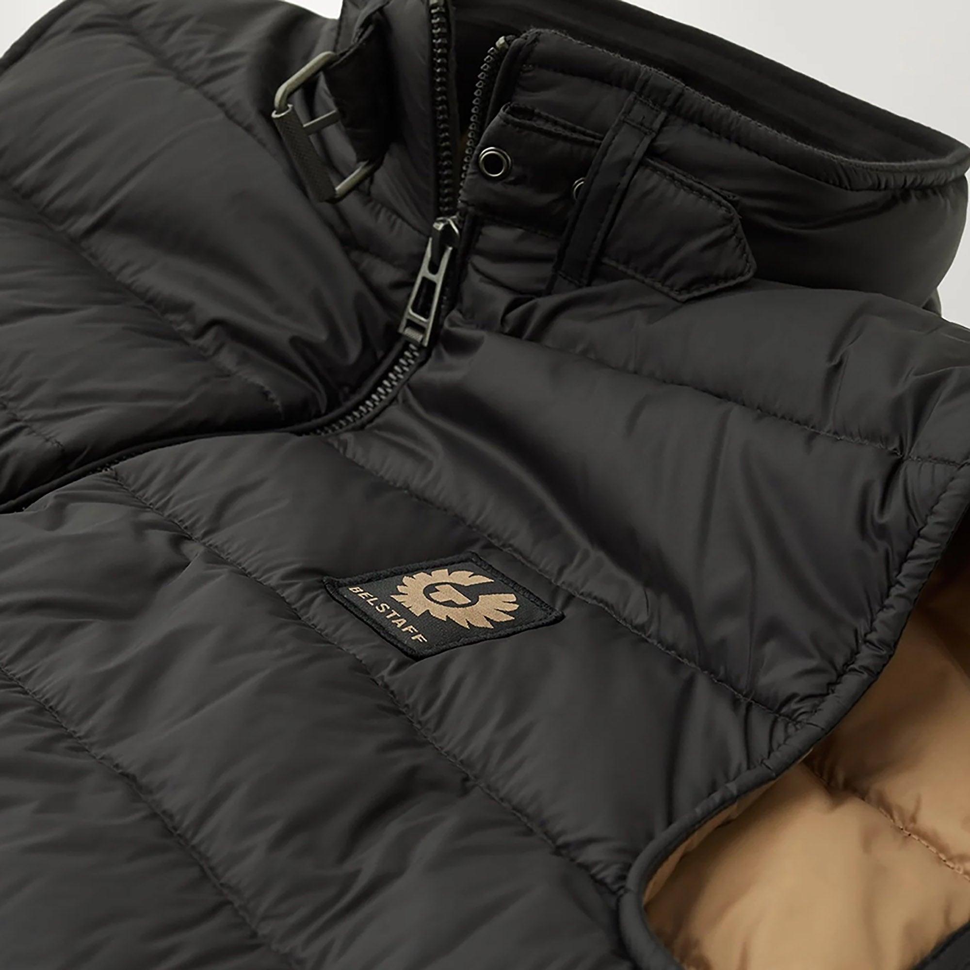 Belstaff Men's Down Filled Nylon Circuit Gilet - Black | British