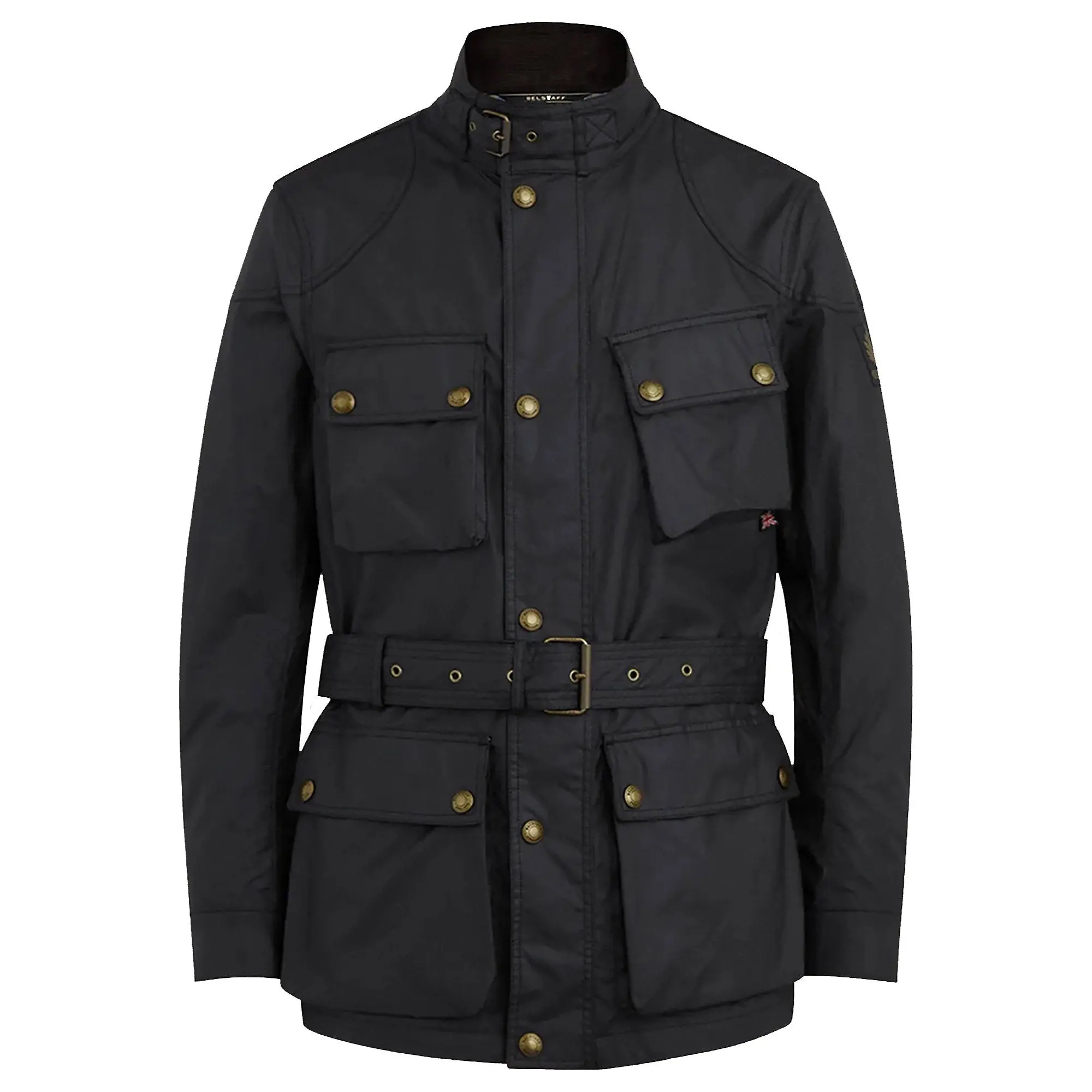Product image 1 of 4 of Belstaff Men's Waxed Cotton Trialmaster Jacket - Black
