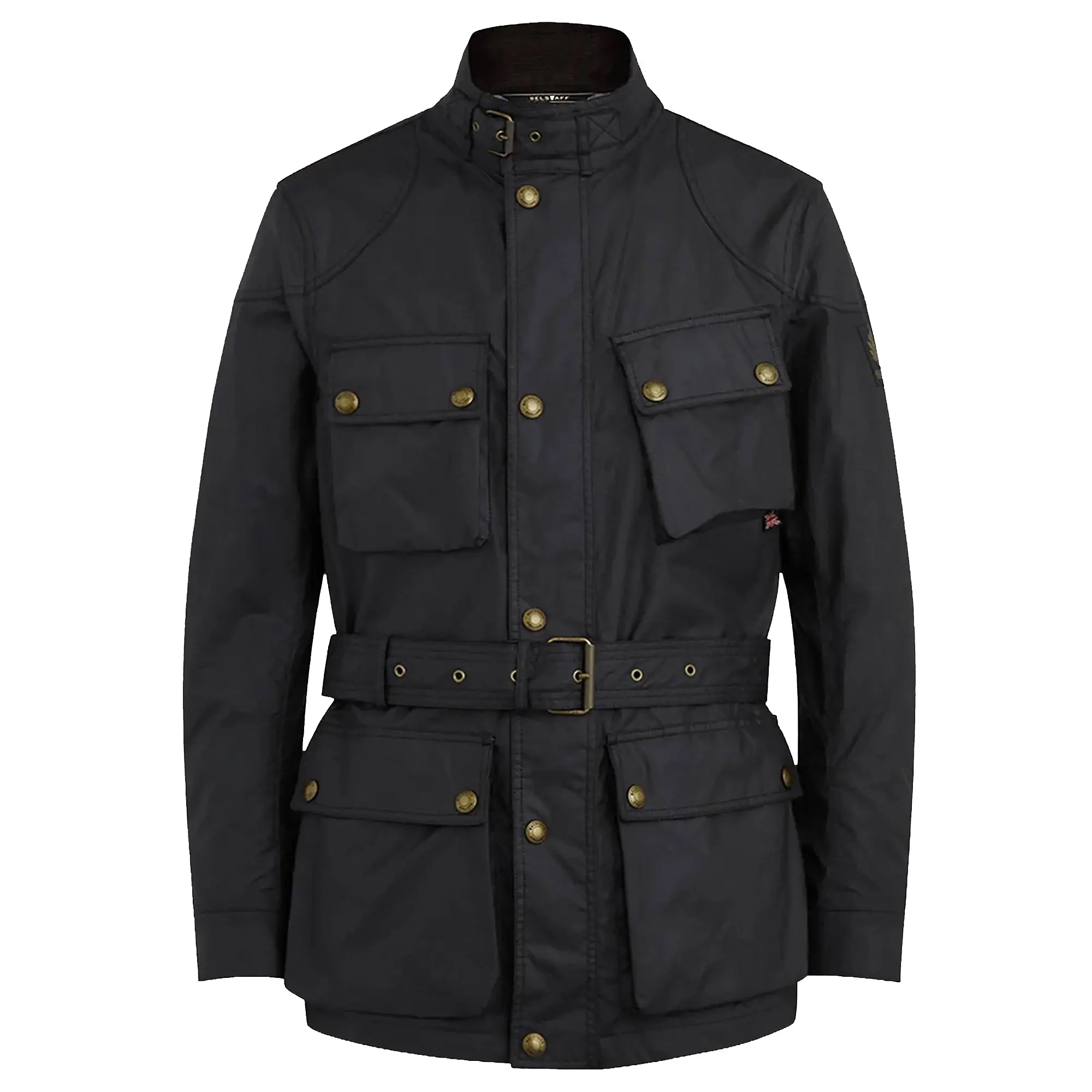 Product image 1 of 4 of Belstaff Men's Waxed Cotton Trialmaster Jacket - Black