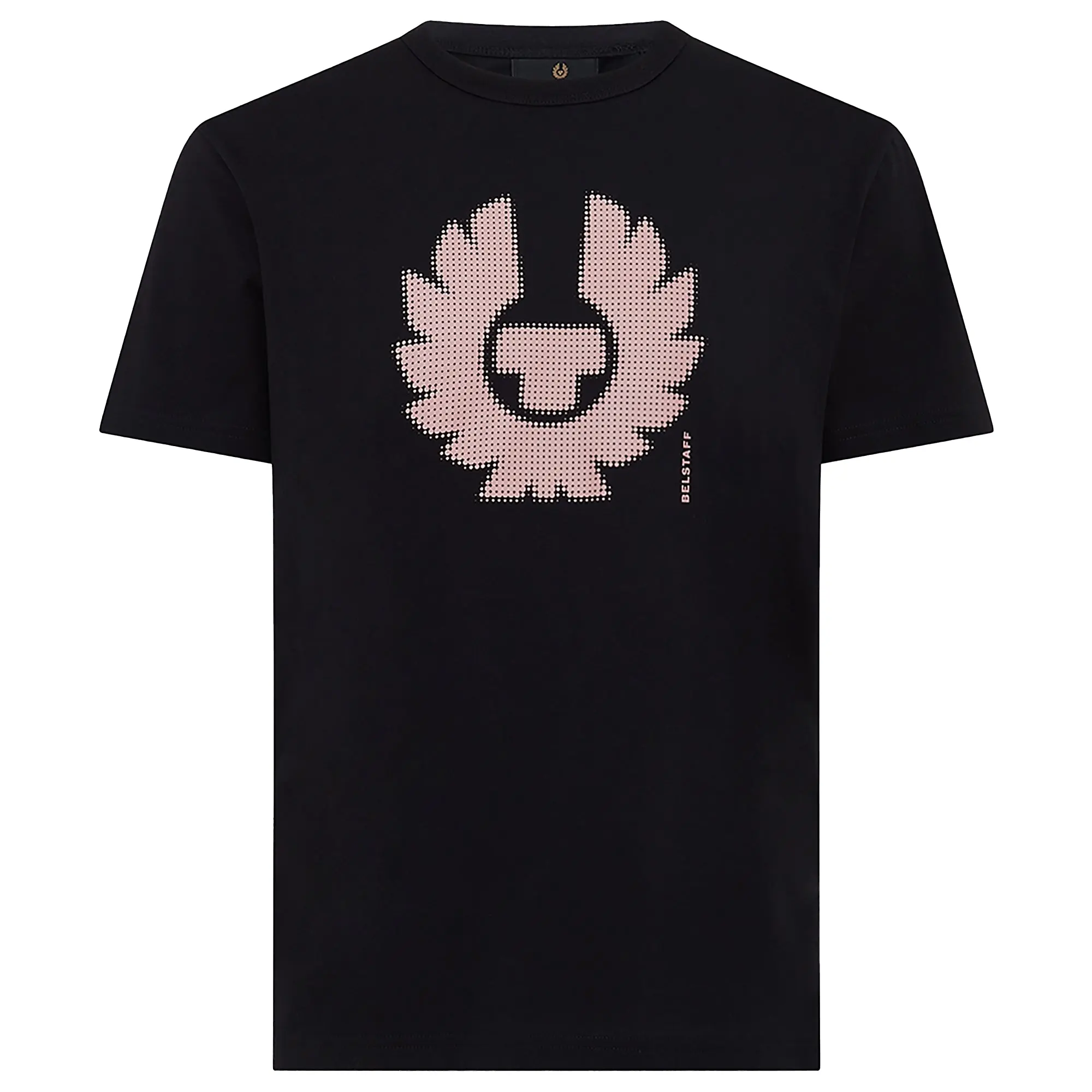 Product image 1 of 3 of Belstaff Men's Cotton Jersey Bitmap T-Shirt - Black
